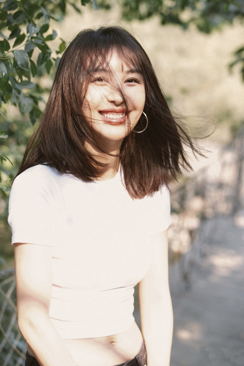 李菲儿笑起来好美