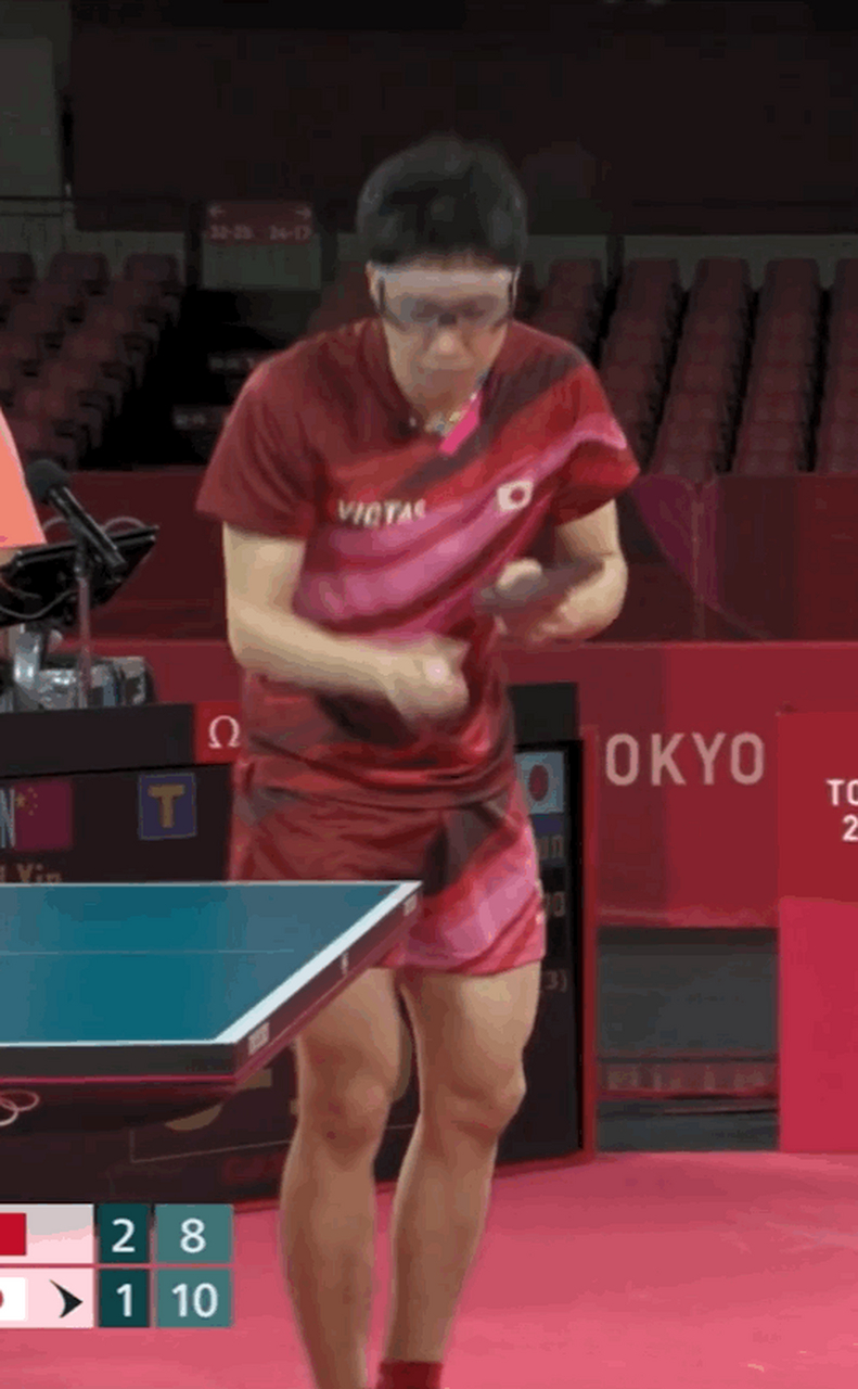 奥运会最感动的是那些瞎眼又在岗位上的裁判 #体育资讯