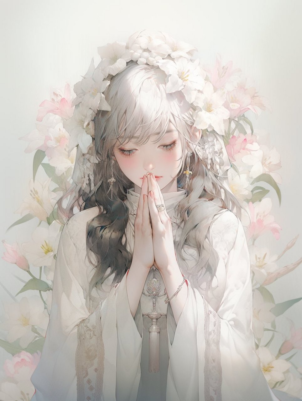 对神明许愿,希望大家安好,少一点,勾心斗角,多一些和平关爱 #二次元