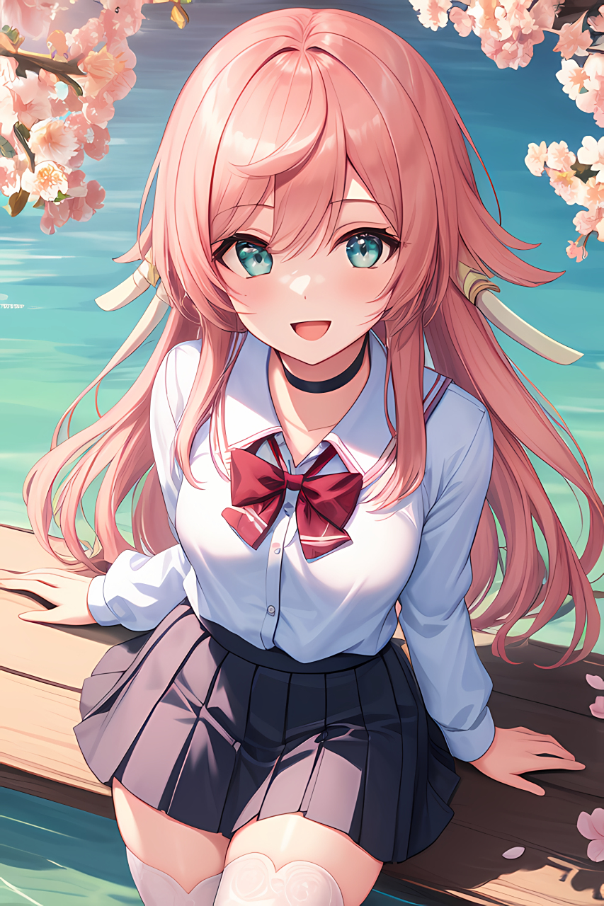 全身哪哪都是粉红色#二次元# #二次元美图