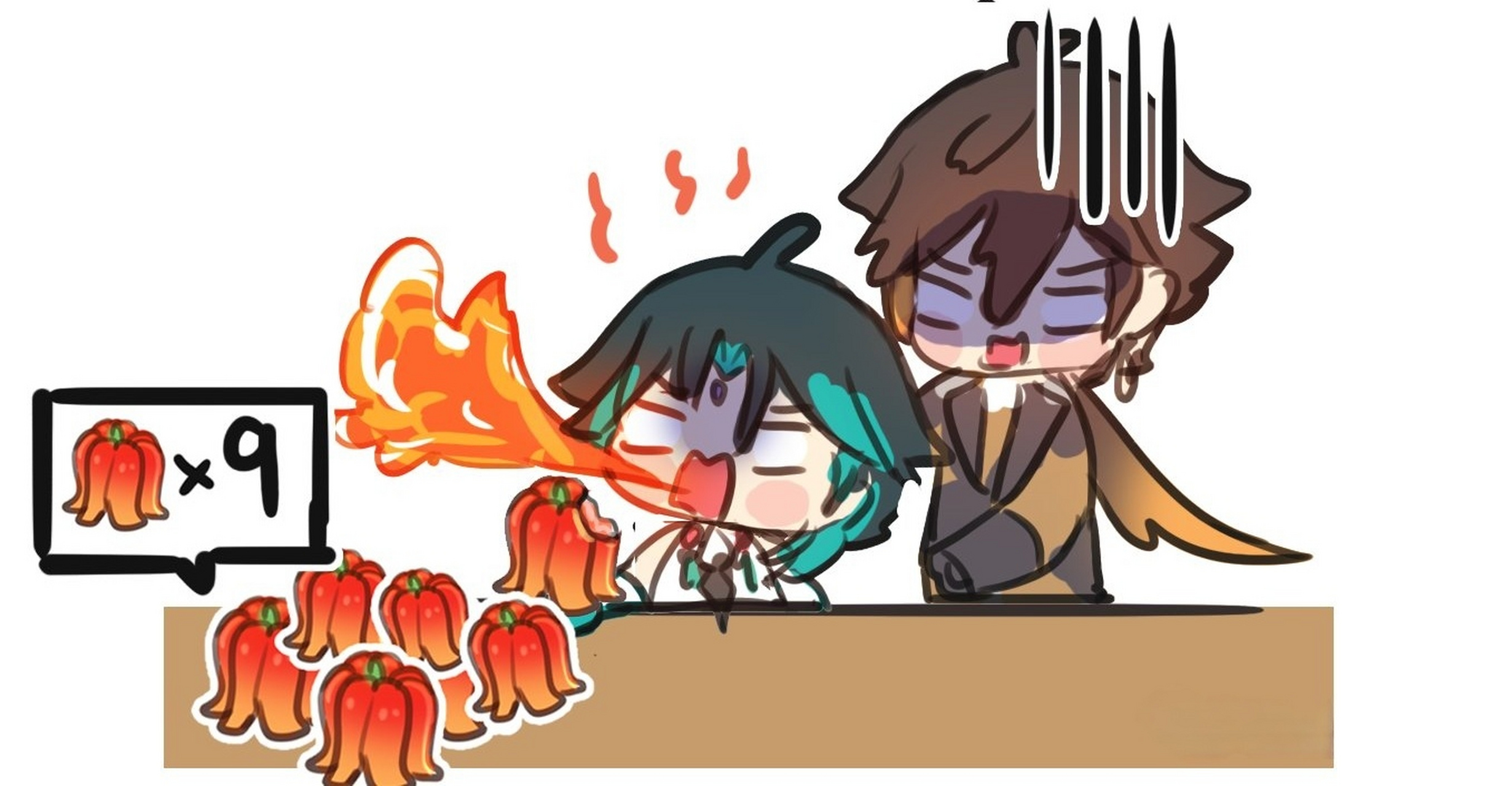 " 来自画师pun#原神# #二次元# #动漫