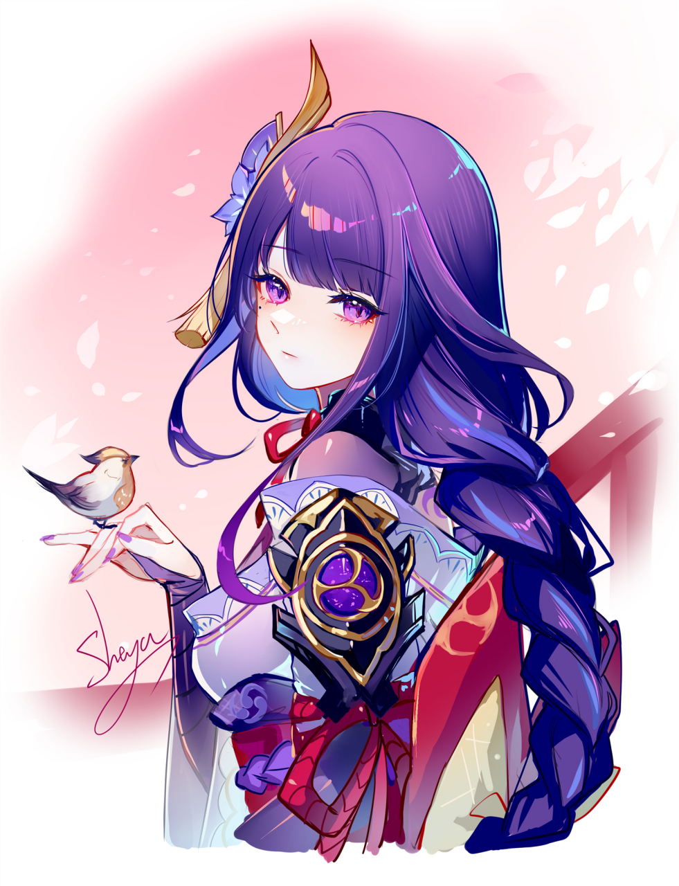 原神# 雷电将军好丑[三哈]