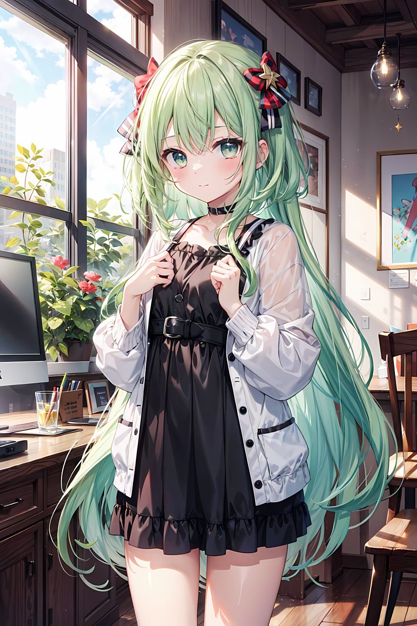 8023# 待你长发及腰之时,我就给你一起走.#二次元# #二次元美图