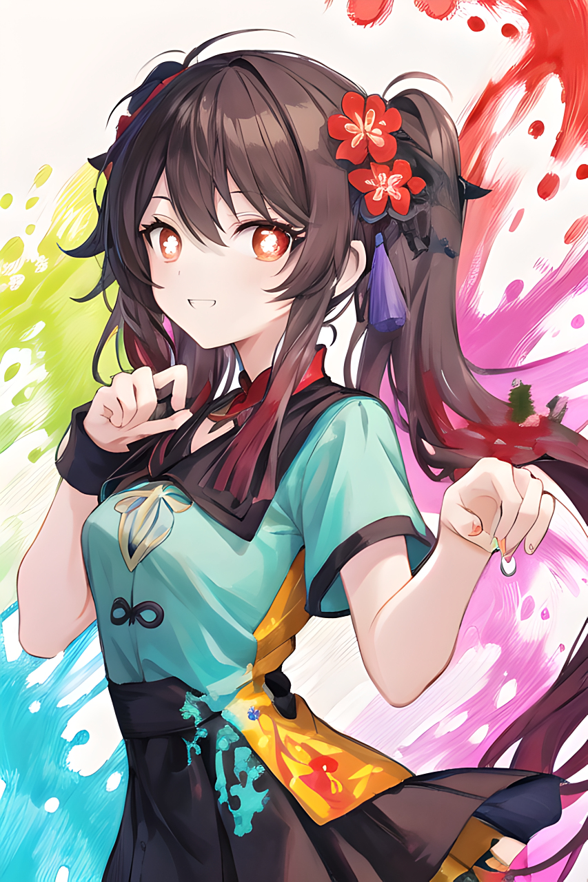 胡桃:"听说你找我?"#原神