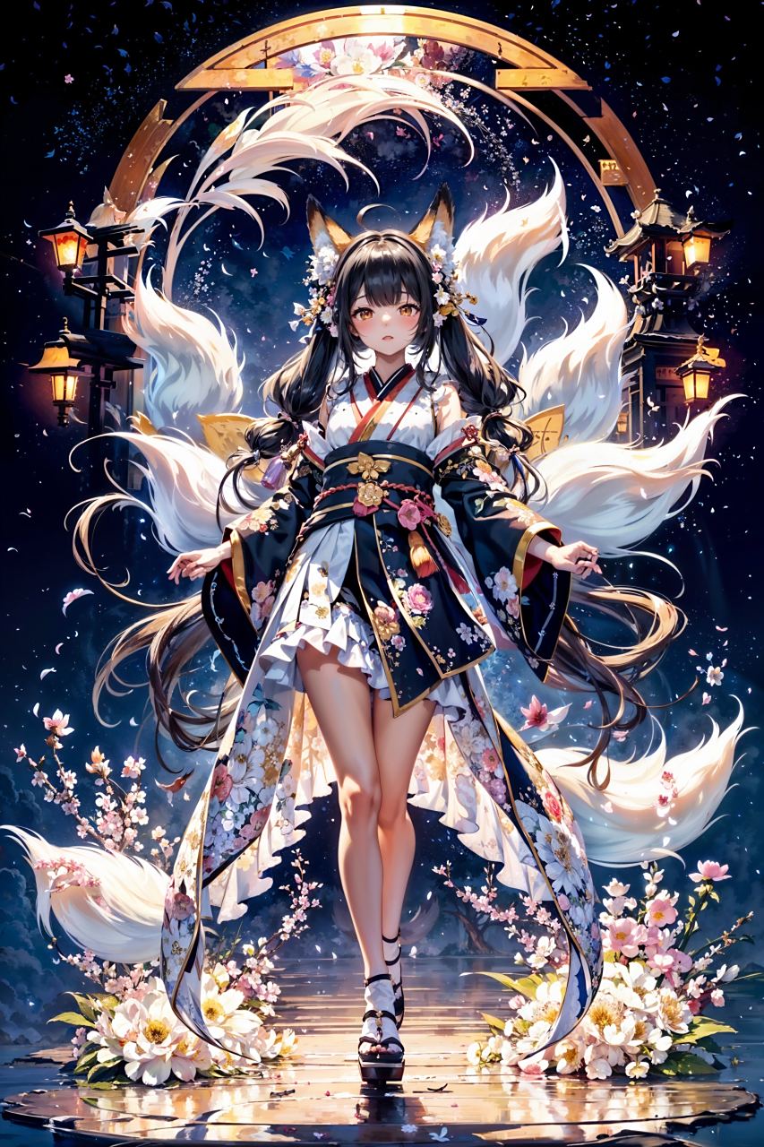 九尾狐不是妲己,九尾狐是对你的真情媚眼儿#二次元# #动漫