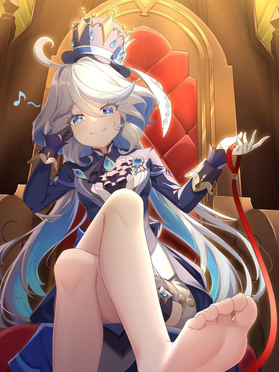 芙卡洛斯:无敌香港脚!#原神# #二次元##动漫