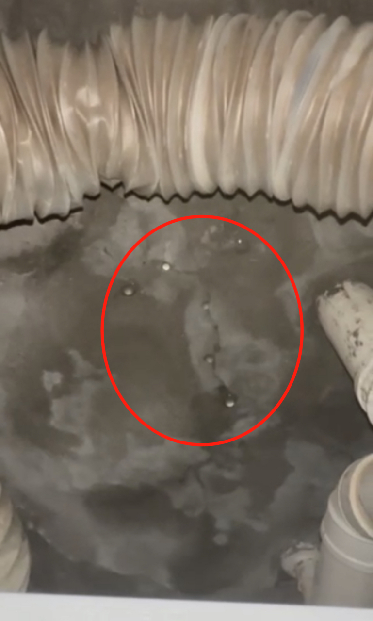 龚师傅你好,我家2楼最近发现卫生间顶漏水,找物业师傅打开吊顶看,发现