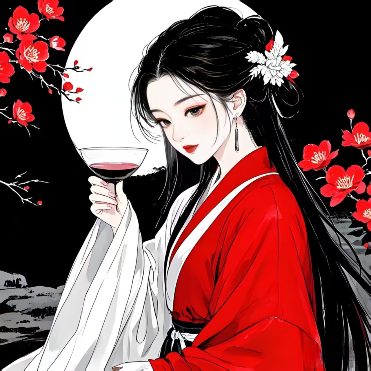 出句:平生命数由天定【飘逸】 对句:一世尘缘向佛