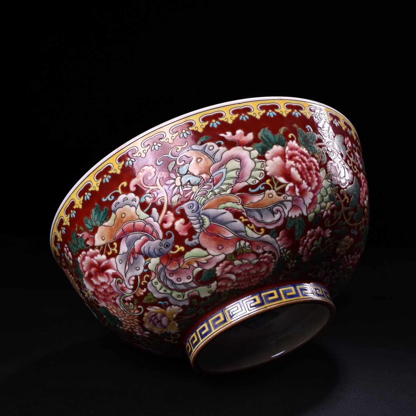 收藏粉彩瓷碗#古董古玩收藏