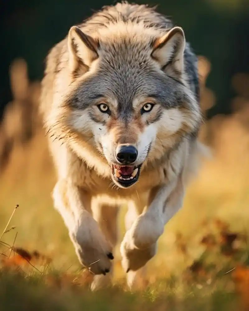 一起奔跑一只狼带一群狼图片奔跑的狼霸气狼图片霸气图 眼神