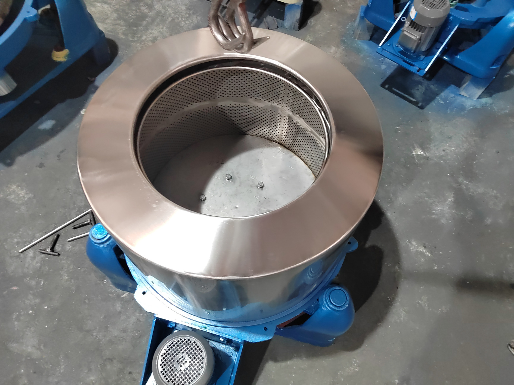 工业脱水机,离心脱水机,离心甩干机,蔬菜甩干机,食品甩干机从零件到