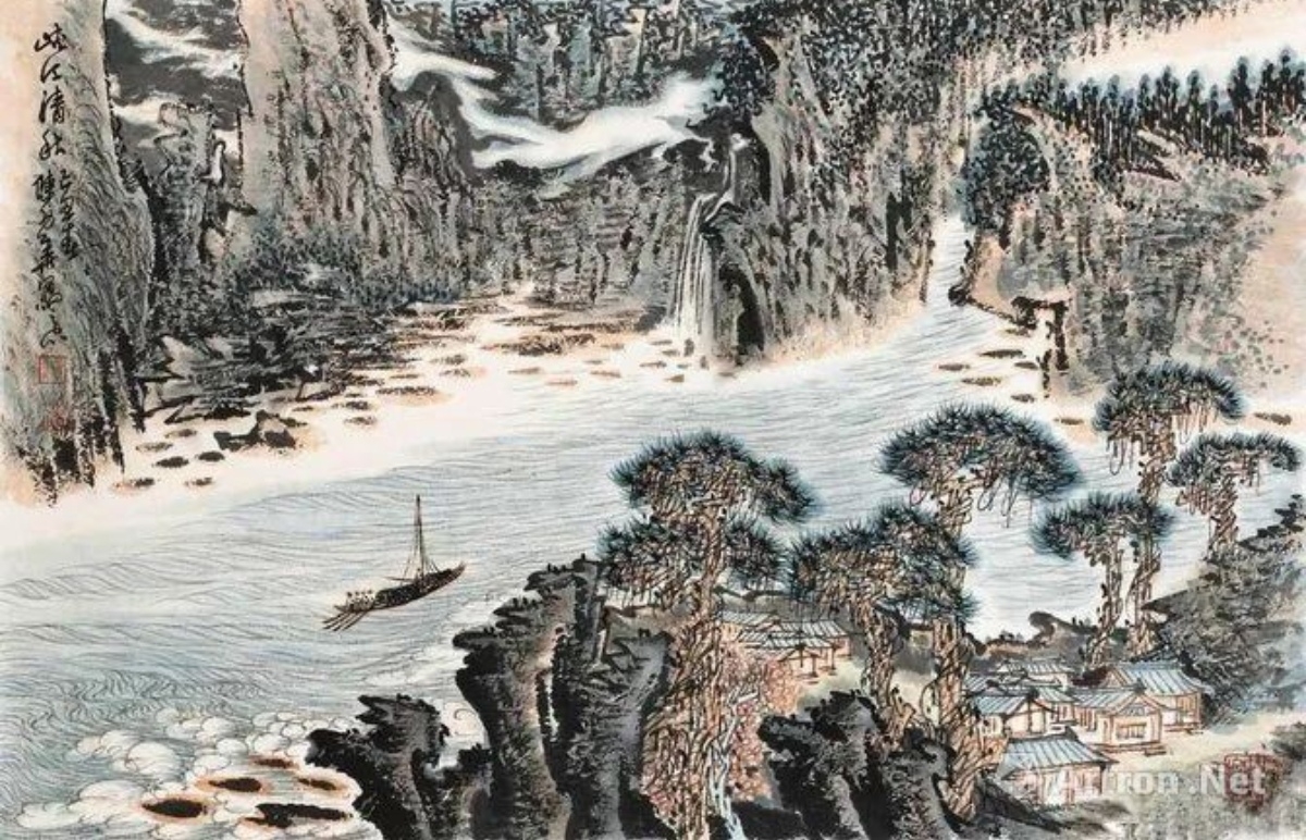 陈幼华山水画作品选