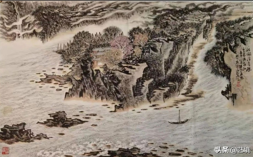 陈幼华山水画选——探索未知,启程冒险!