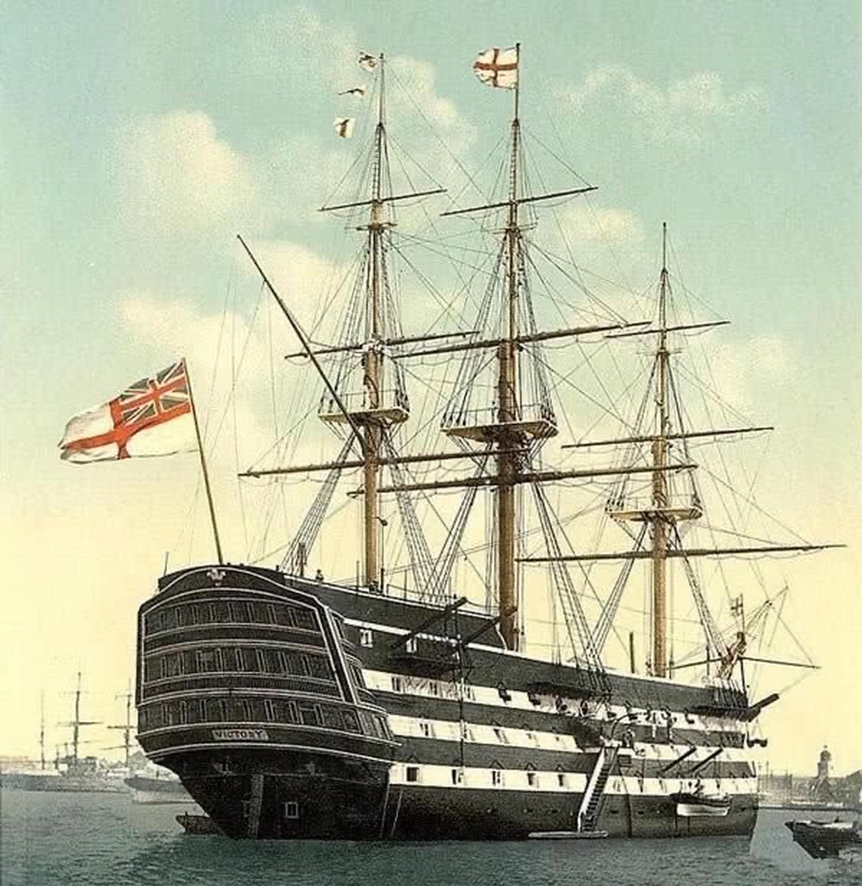 大航海时代,让英国称霸海上的胜利号风帆战列舰  380 让英国称霸海上