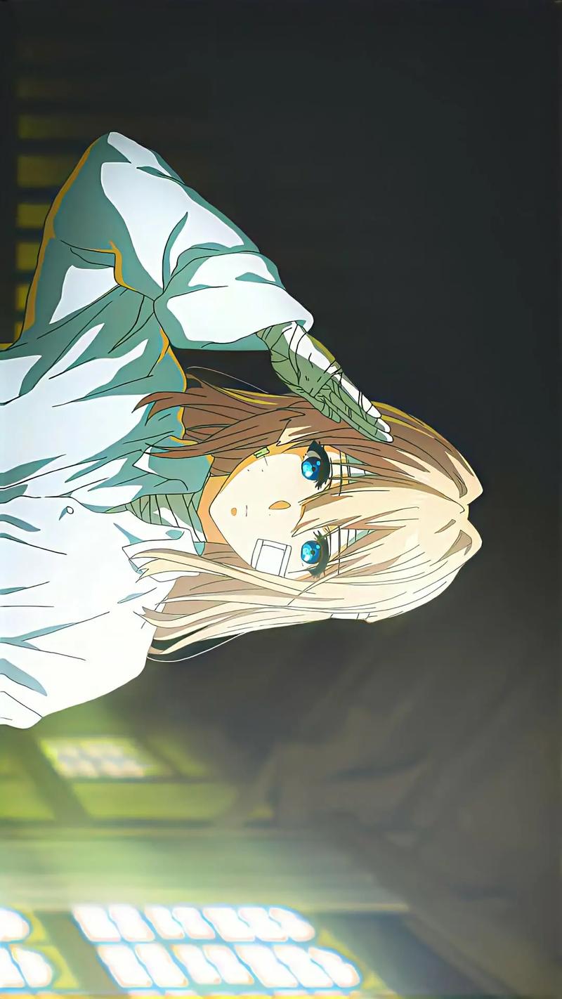 《紫罗兰永恒花园》薇尔莉特 这个壁纸我好喜欢啊