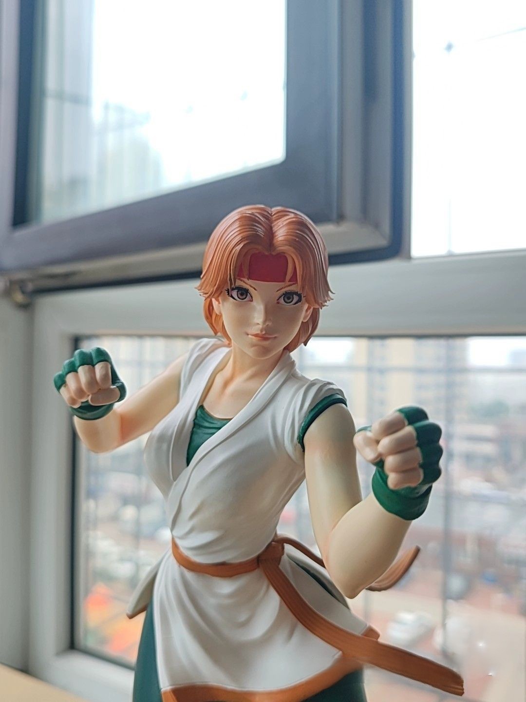 拳皇97角色手办模型坂崎由莉涂装 拳皇97角色手办模型坂崎由莉涂装,坂