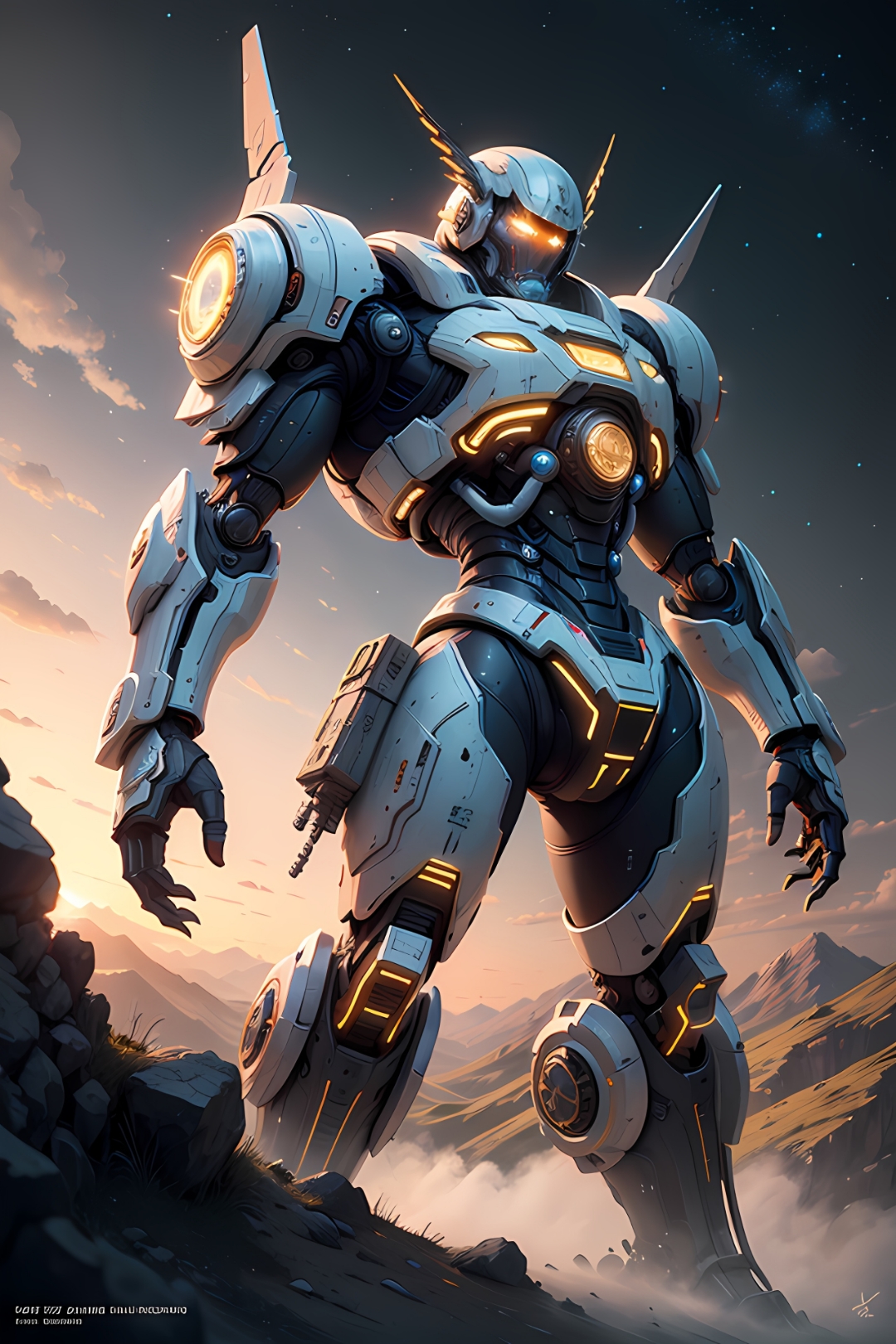 机甲战士,跨越时空的荣耀!