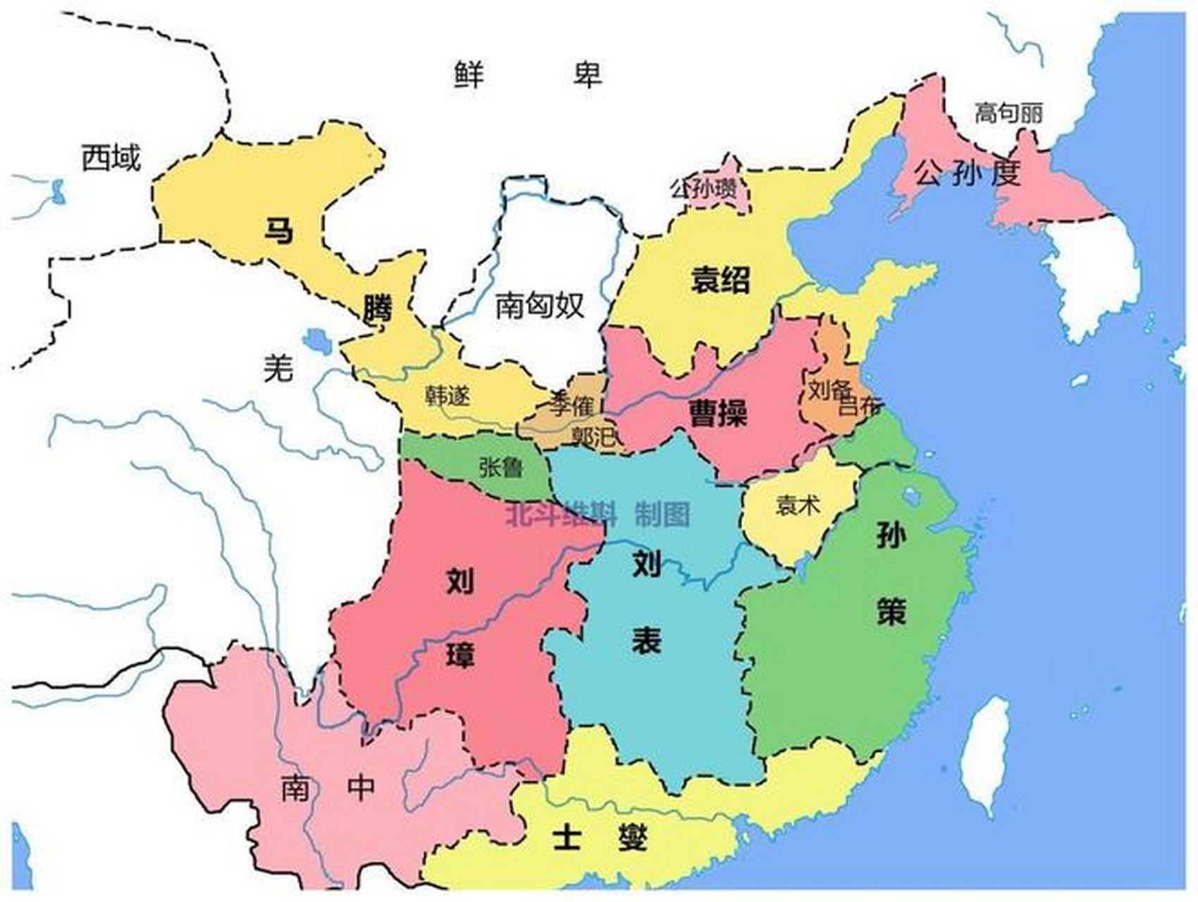 三国荆襄九郡全图片图片