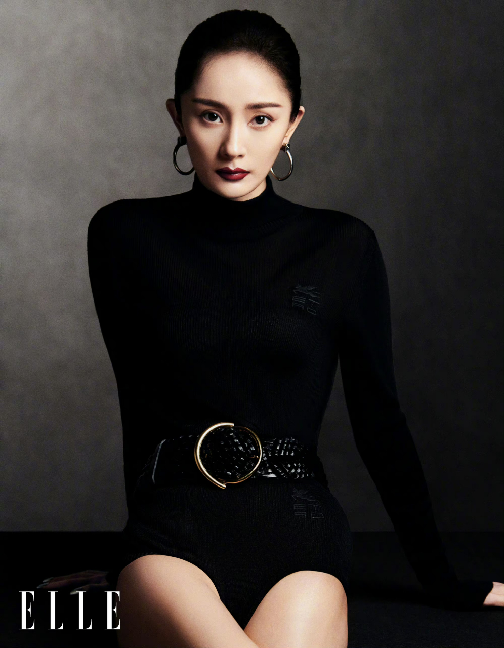 杨幂与elle的合作封面,真是美呆了.