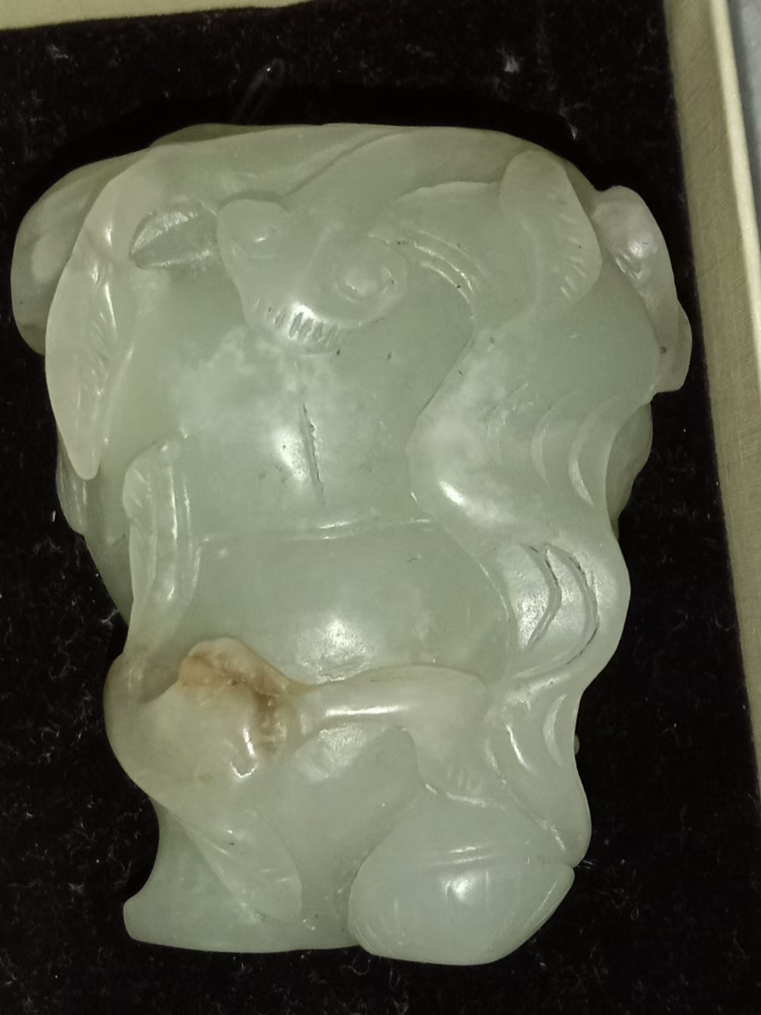 明持荷童子,连生贵子