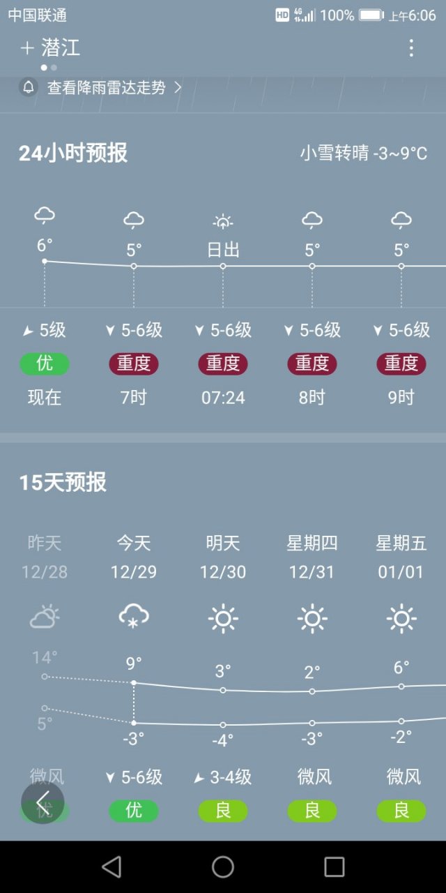 我在湖北潜江,至少在十天前,天气预报的工作人员在电视网络上反复地