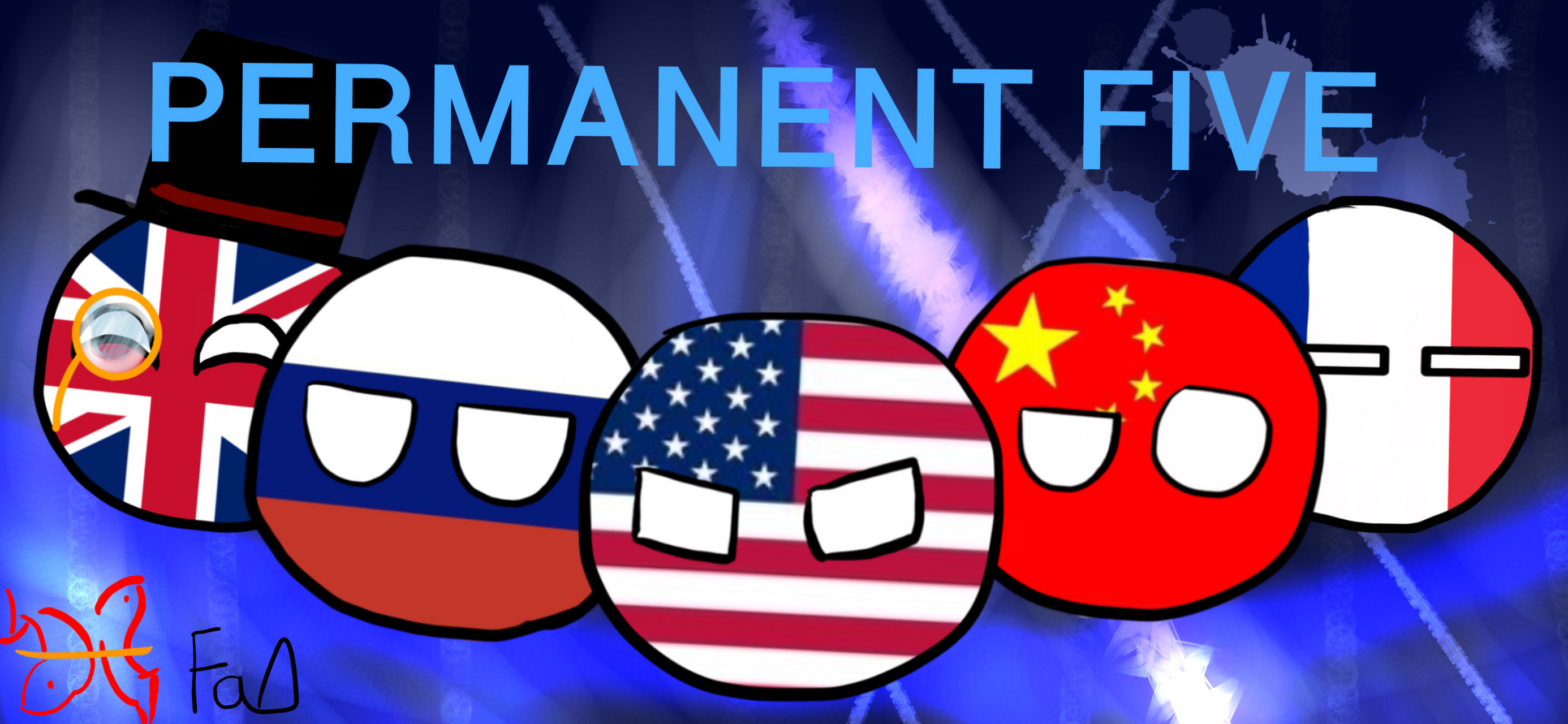波兰球#  联合国五常