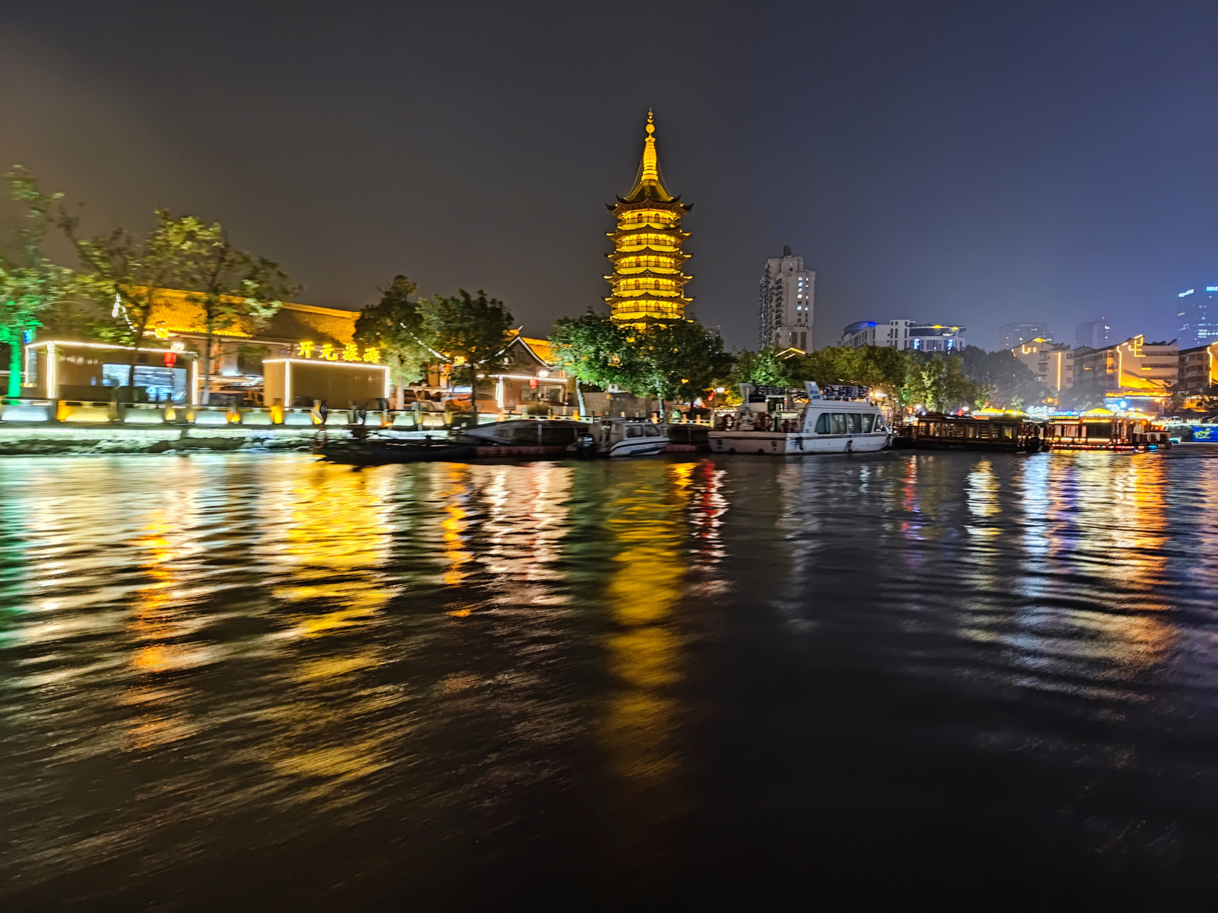 清江浦夜景图片