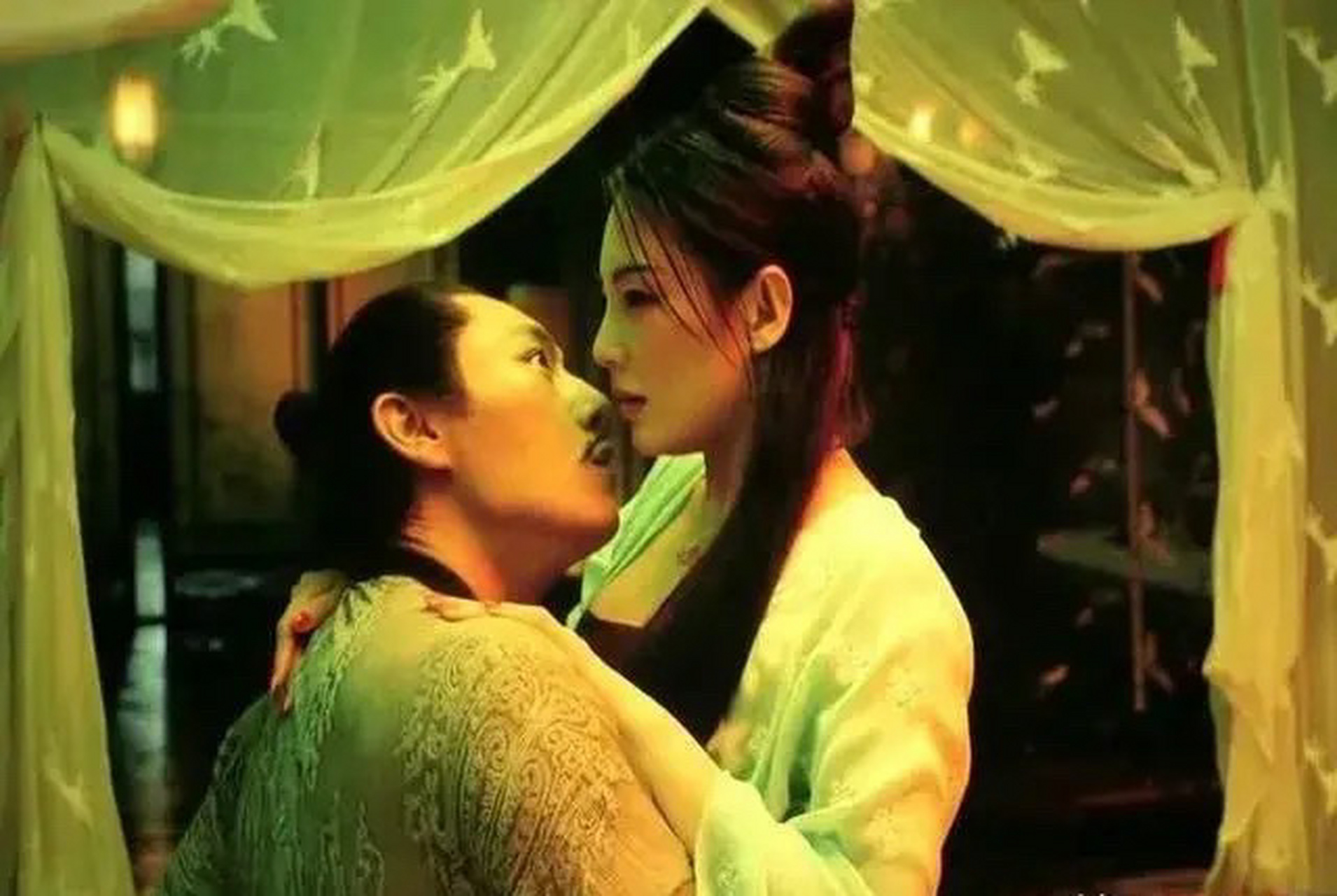 秦昊和张雨绮在《妖猫传》中合作过!