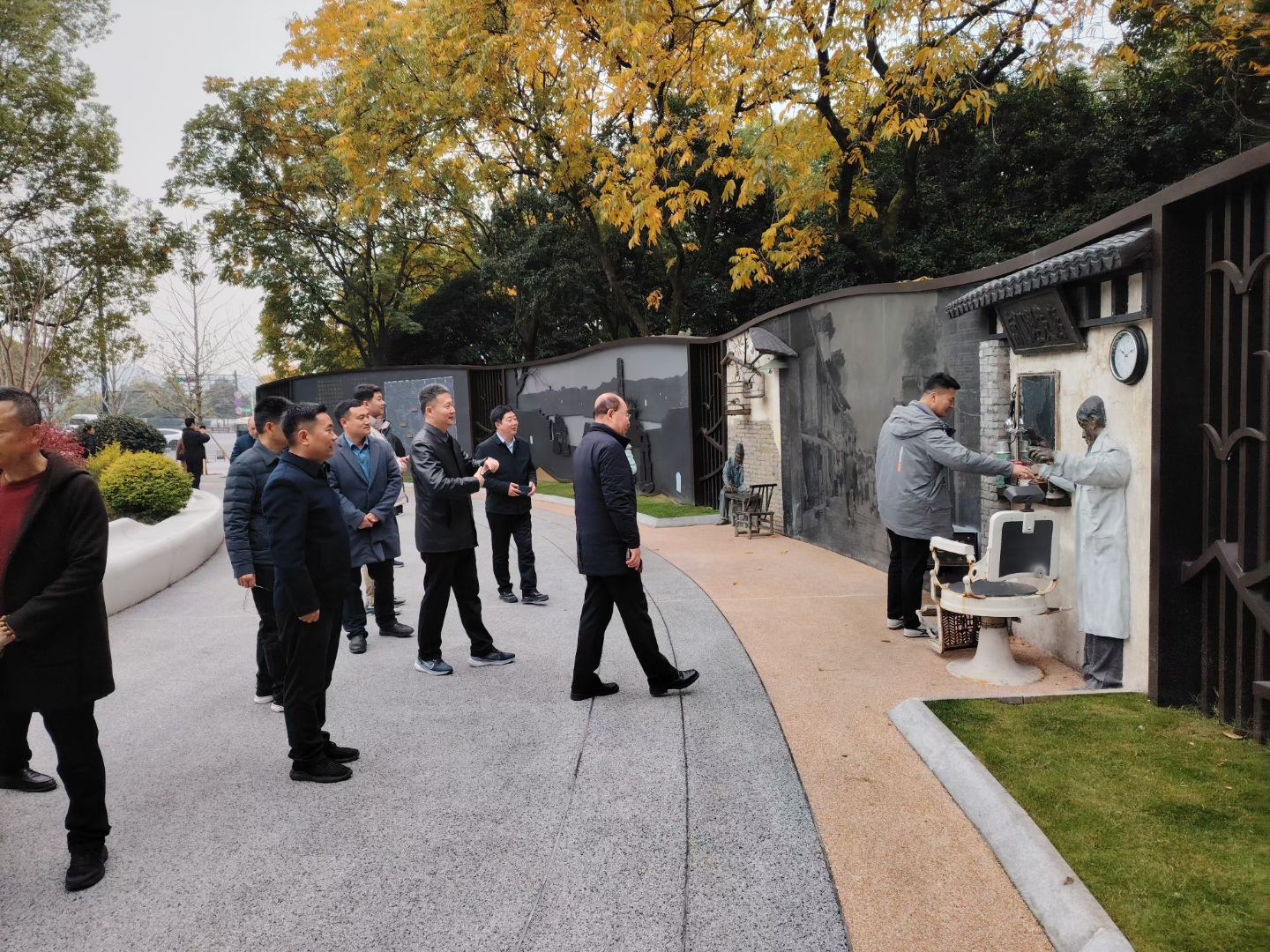 为贯彻落实《城市公园管理办法》,学习先进地区在城市