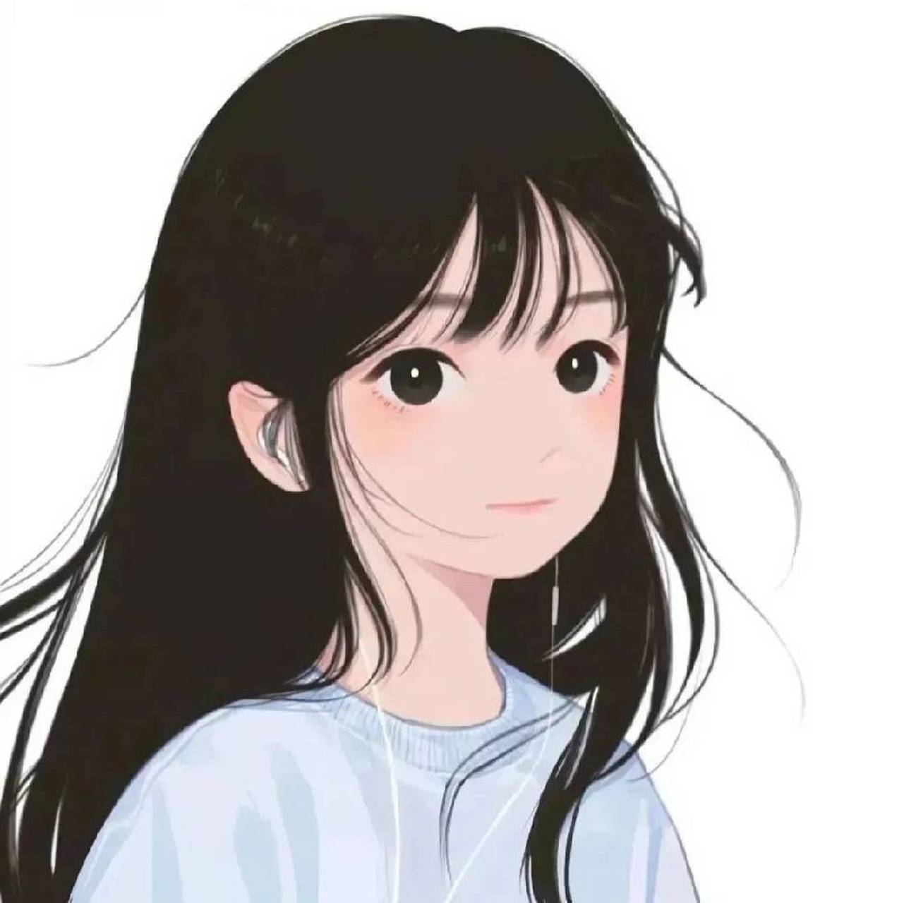 推荐一些好看的漂亮的卡通女生女孩头像