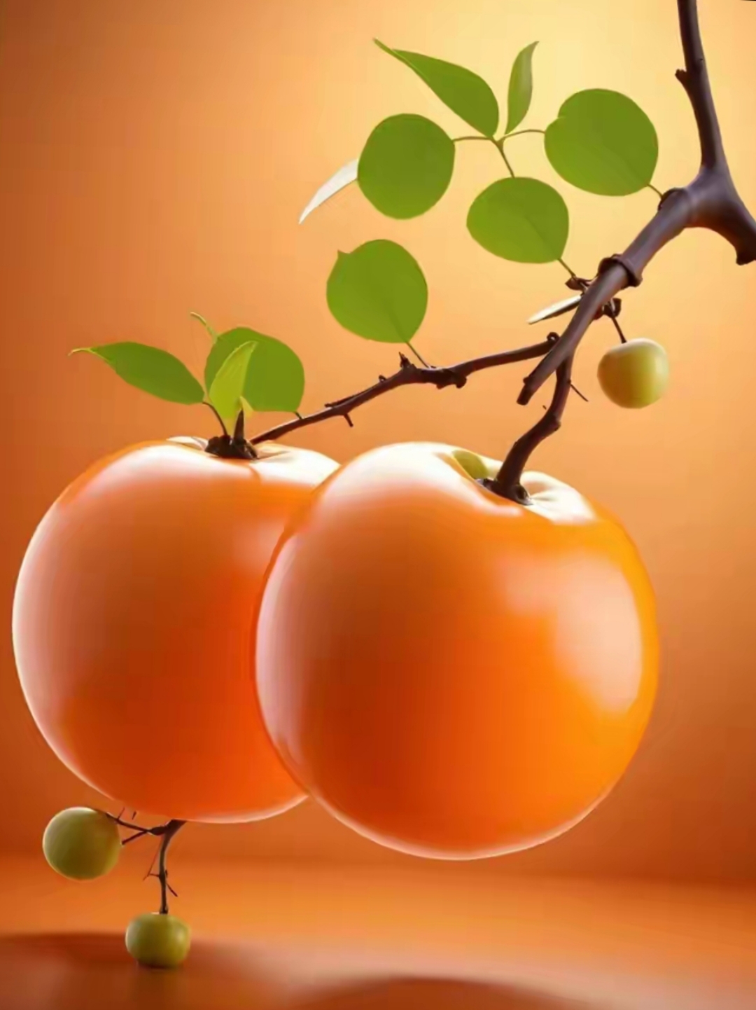 漫步在乡间小道,抬眼望去,那棵古老的树上挂满了红彤彤的柿子,每一颗