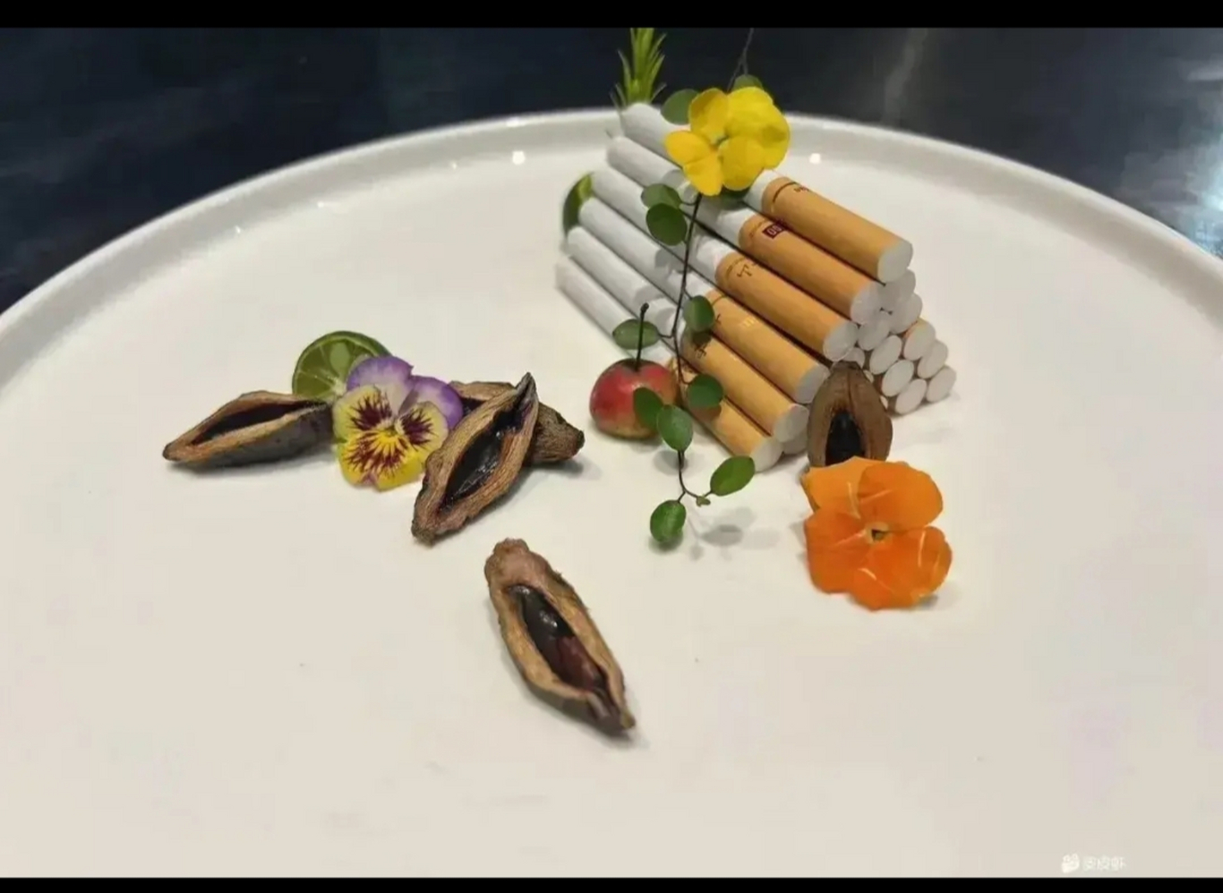 给这个菜取个名字可以吗#美食# #槟榔# #香烟# #搞笑