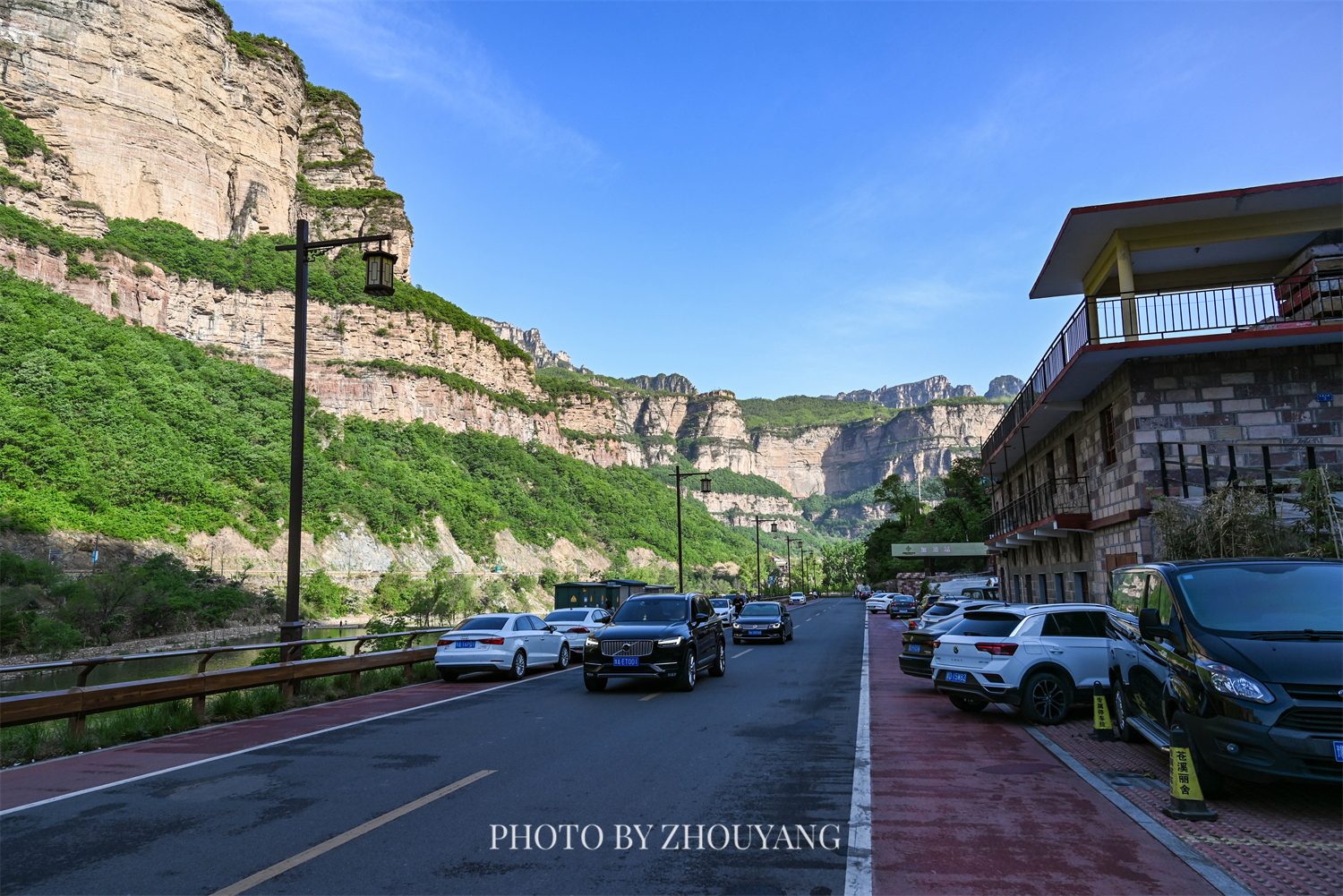 【石板岩镇】太行大峡谷下的石头城 石板岩镇位于河南省林州市西北22