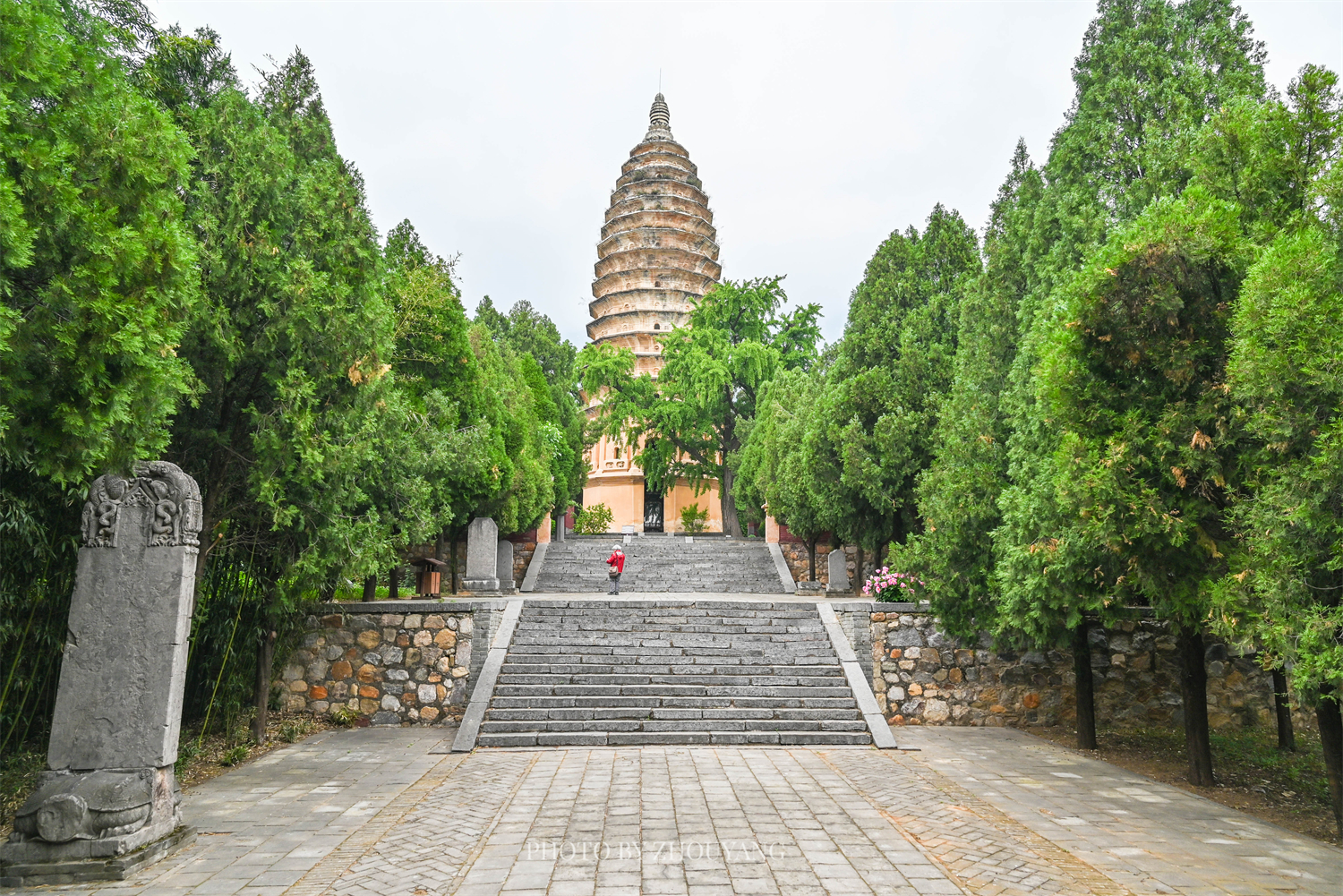 嵩山嵩阳景区图片