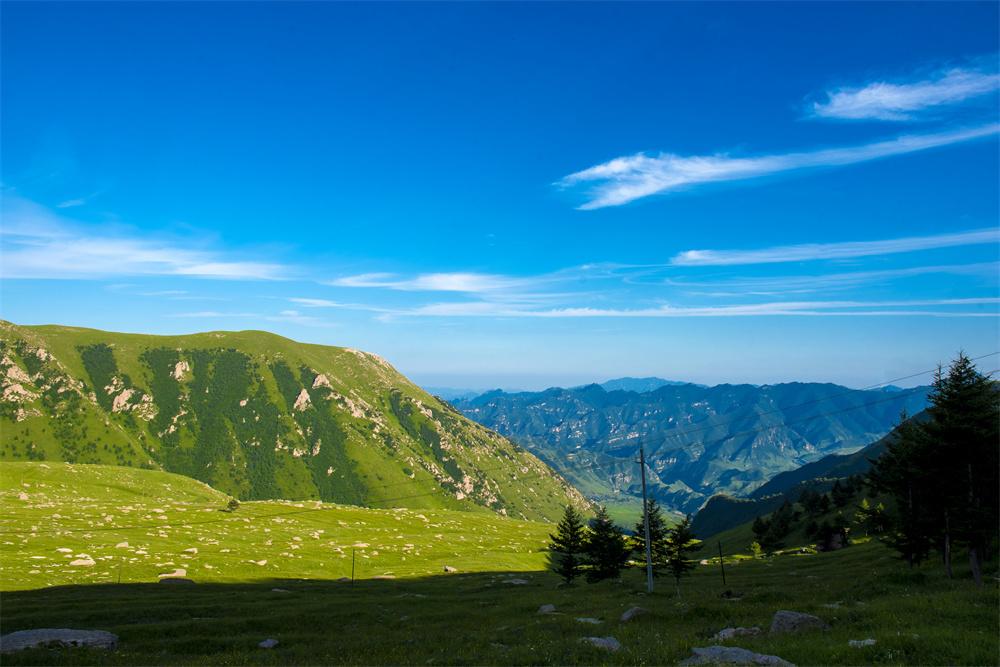 【行走古蔚州】河北海拔第二高峰茶山风光(一)河北省张家口市蔚县茶山