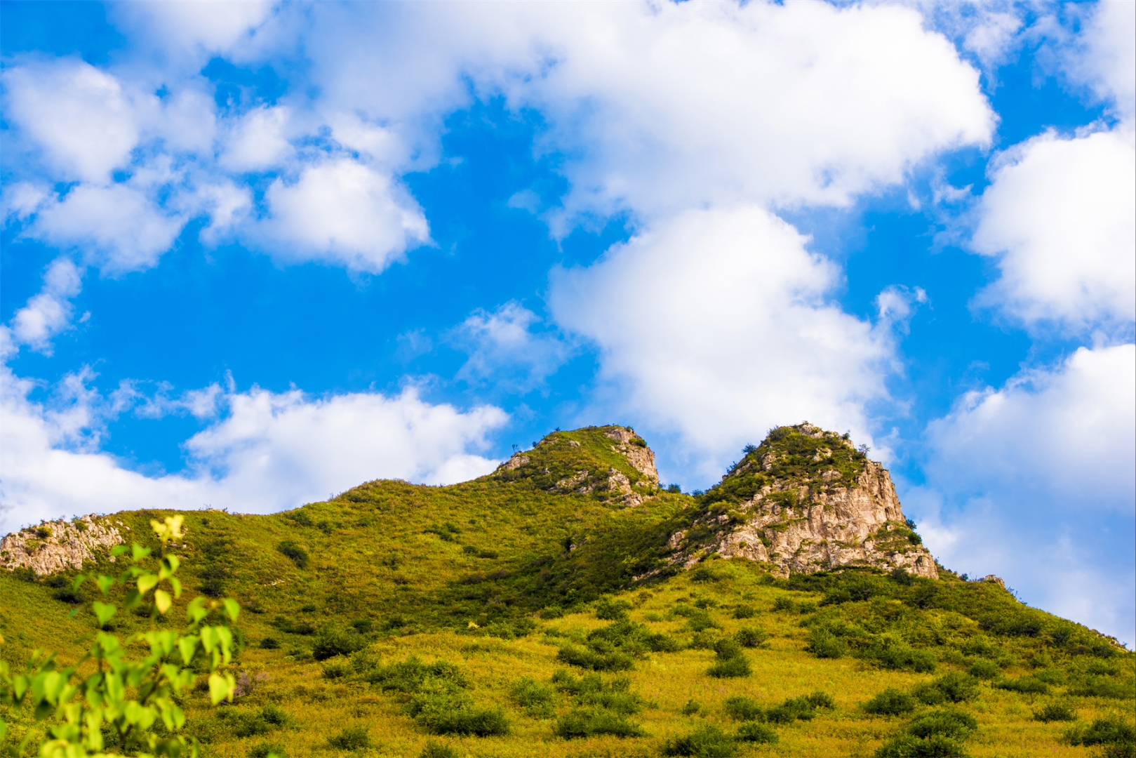 翠屏山奇峰异谷雄伟险要,高原草甸植被富饶,生态资源独特,素有"观史蔚