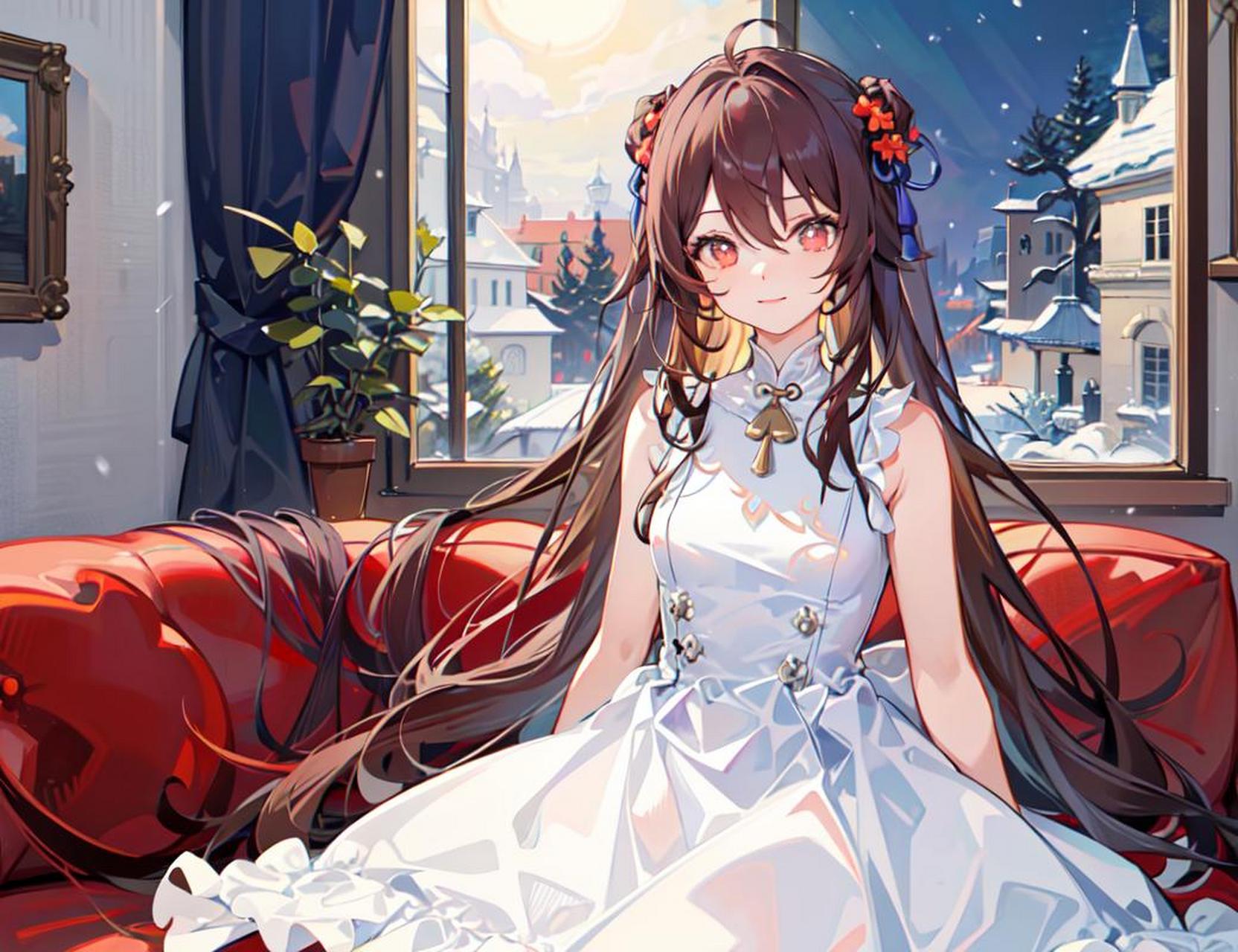 acgn二次元# 胡桃:旅行者,约会时间到了