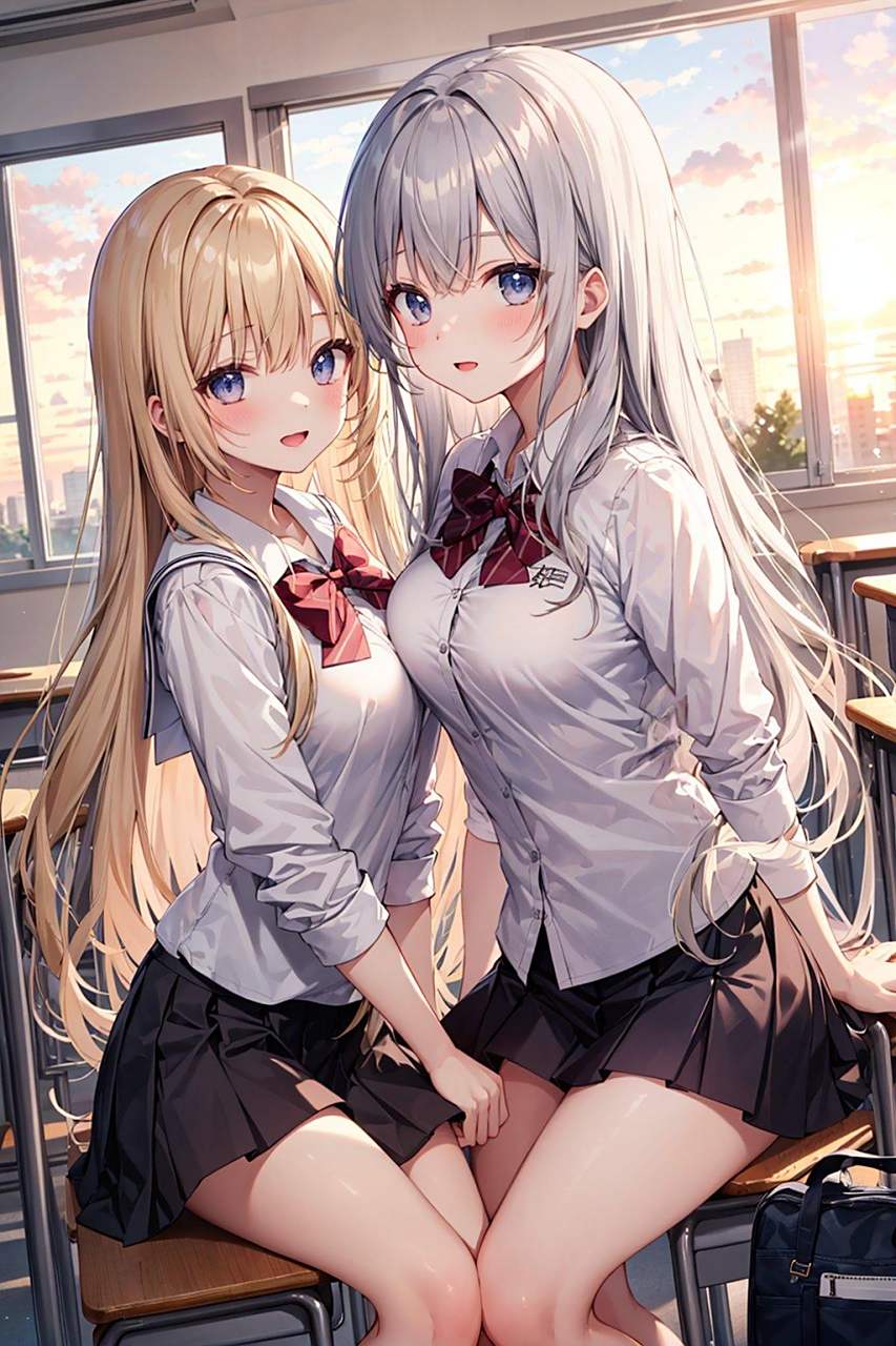 acgn二次元# 双胞胎姐妹的周末日常