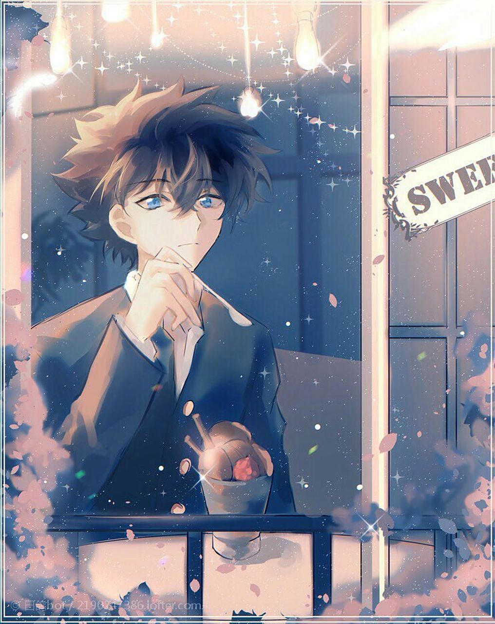 这次是名柯的情侣头像,最后一张我找不到他的另一半了[流泪][流泪]