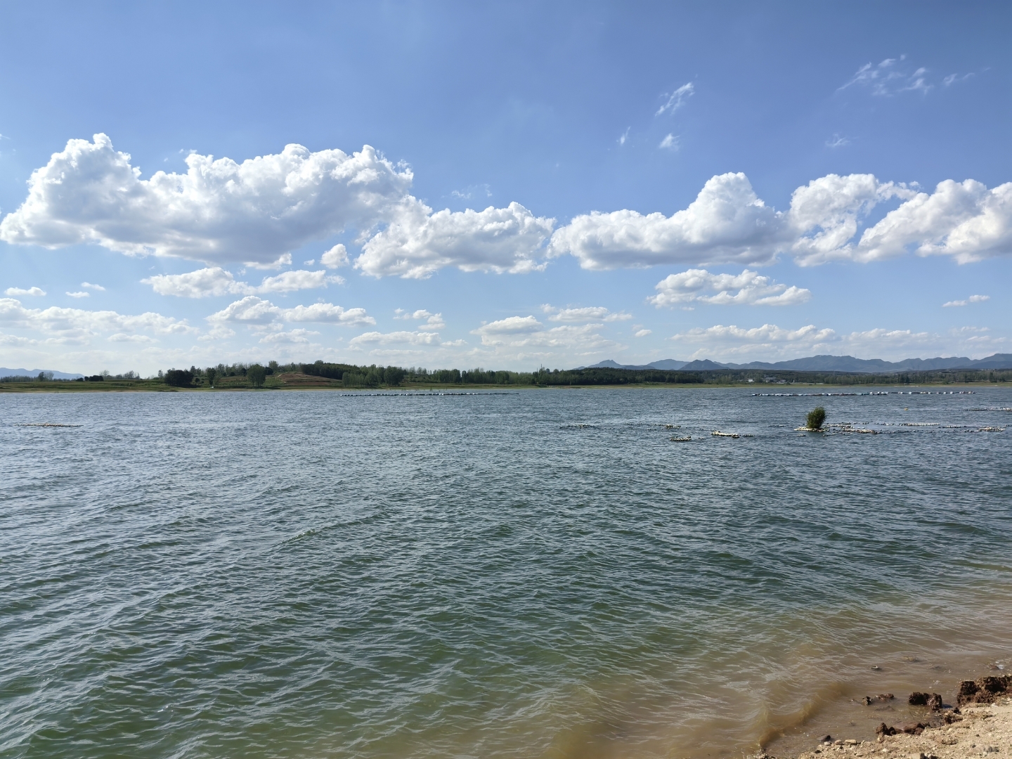 水天一色一一板桥水库