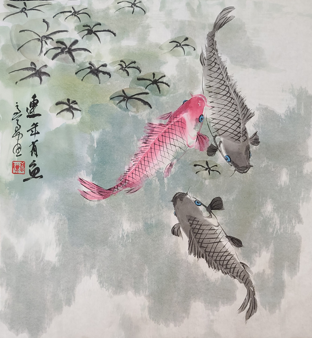 书画名家"高尊"-水墨画
