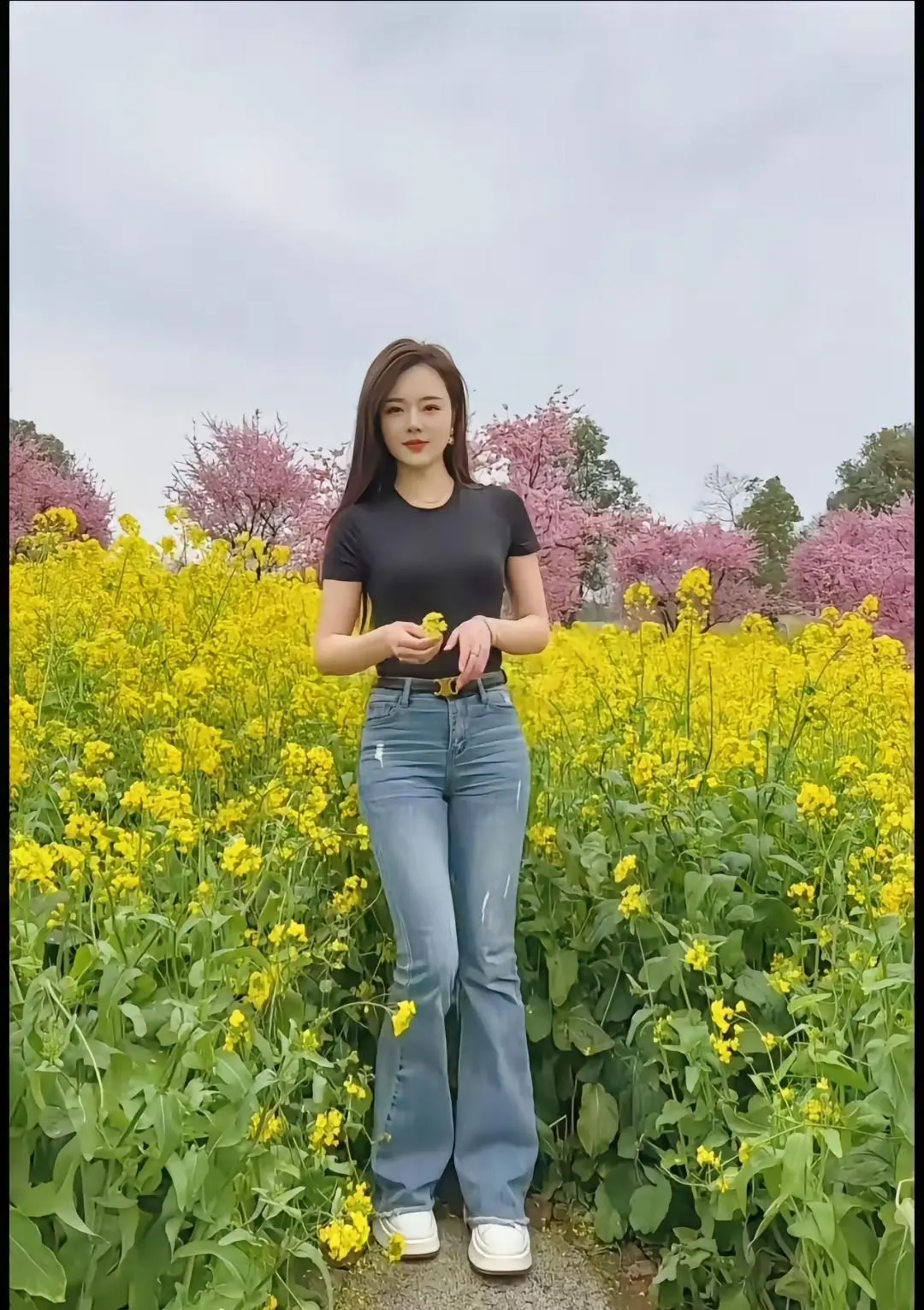 花开时节   当第一缕春风轻拂 枝头的梦被悄然唤醒