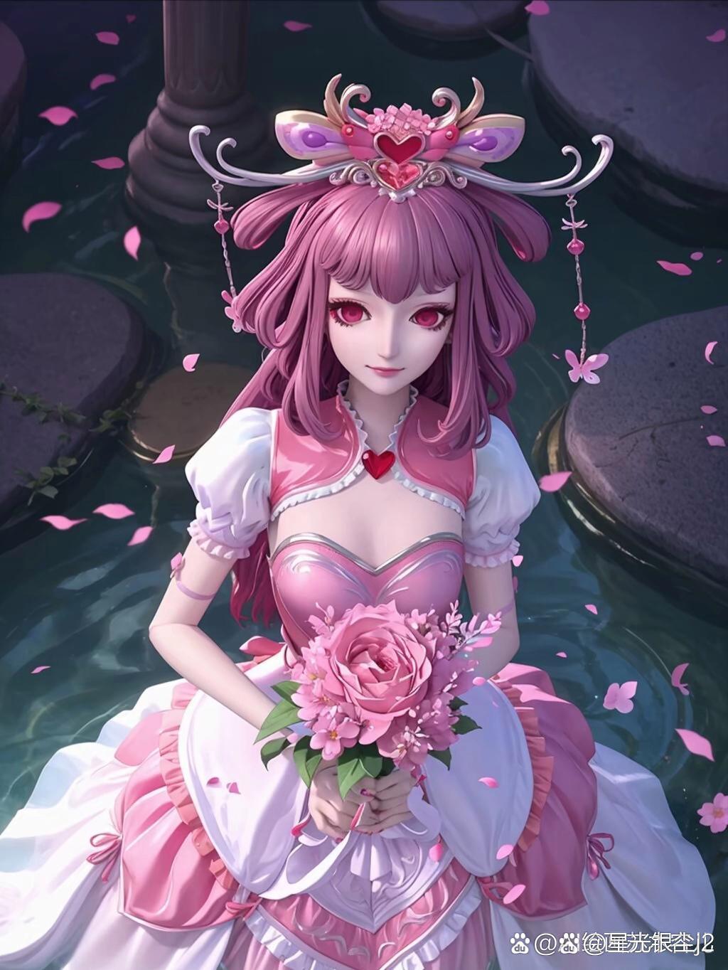 叶罗丽情公主 94粉色魔法少女降临!94  94哇!