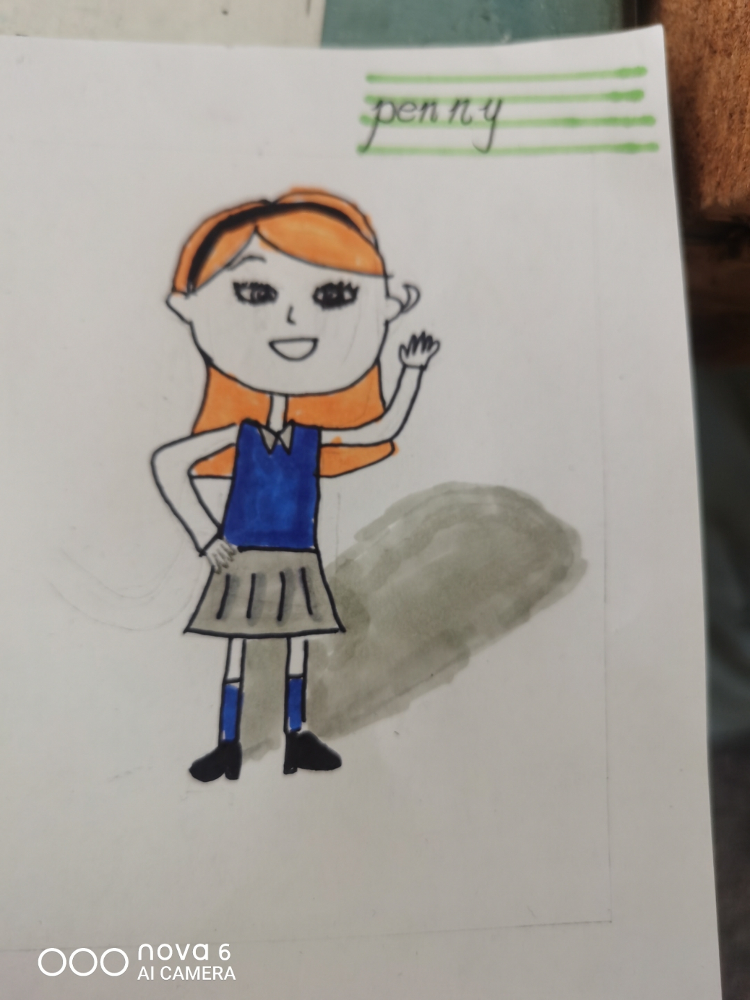 《天才眼镜狗》简笔画