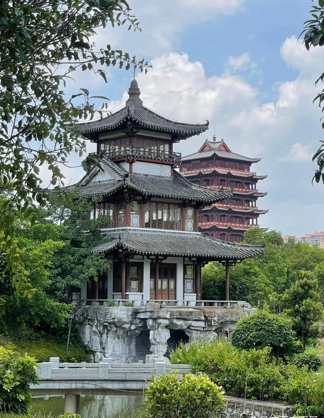 杭州听雨楼杭州市余杭区风景图片大全杭州余杭城建照周作人杭州花牌楼