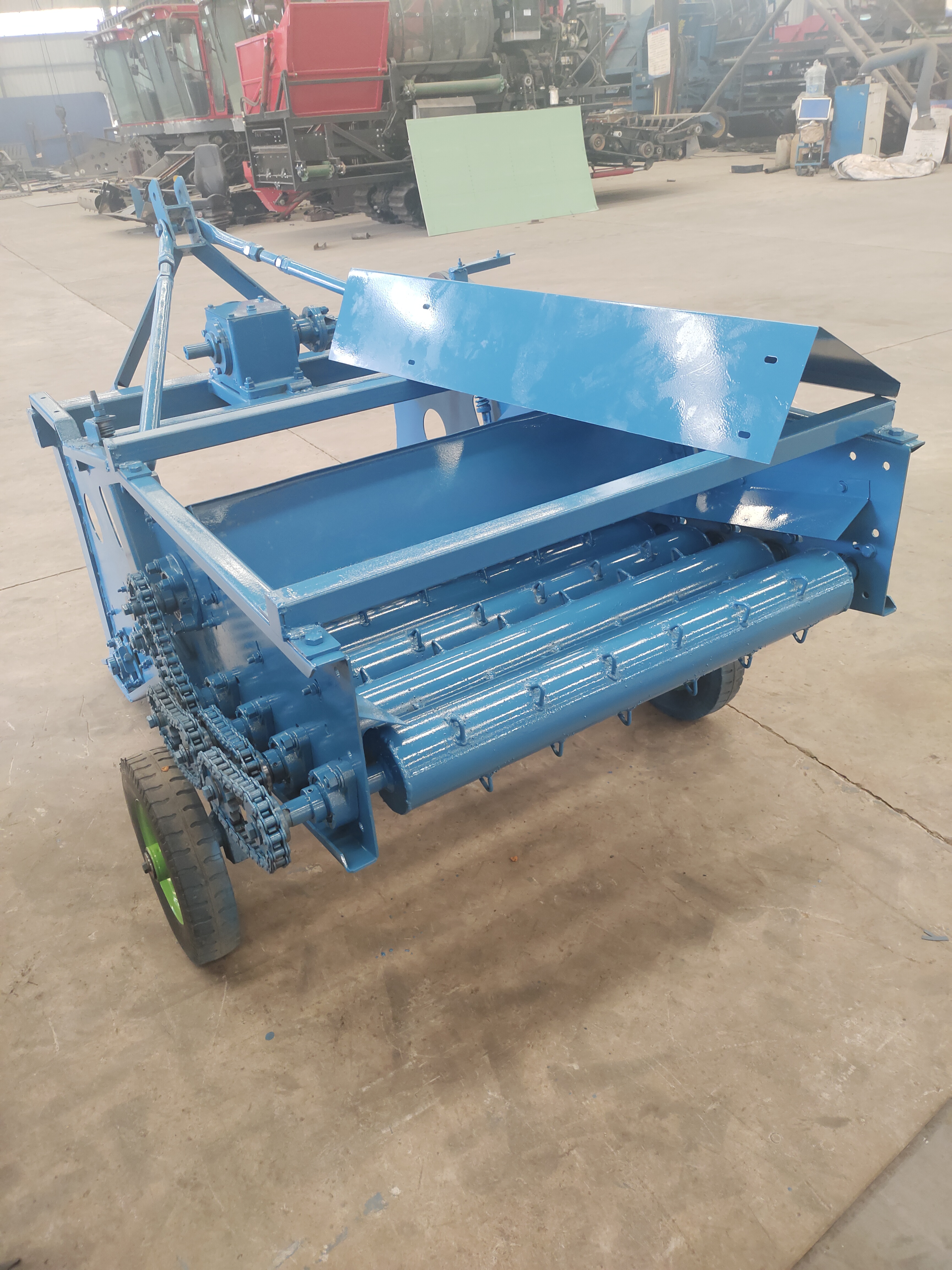 地隆药材收获机,专用挖药机直销.