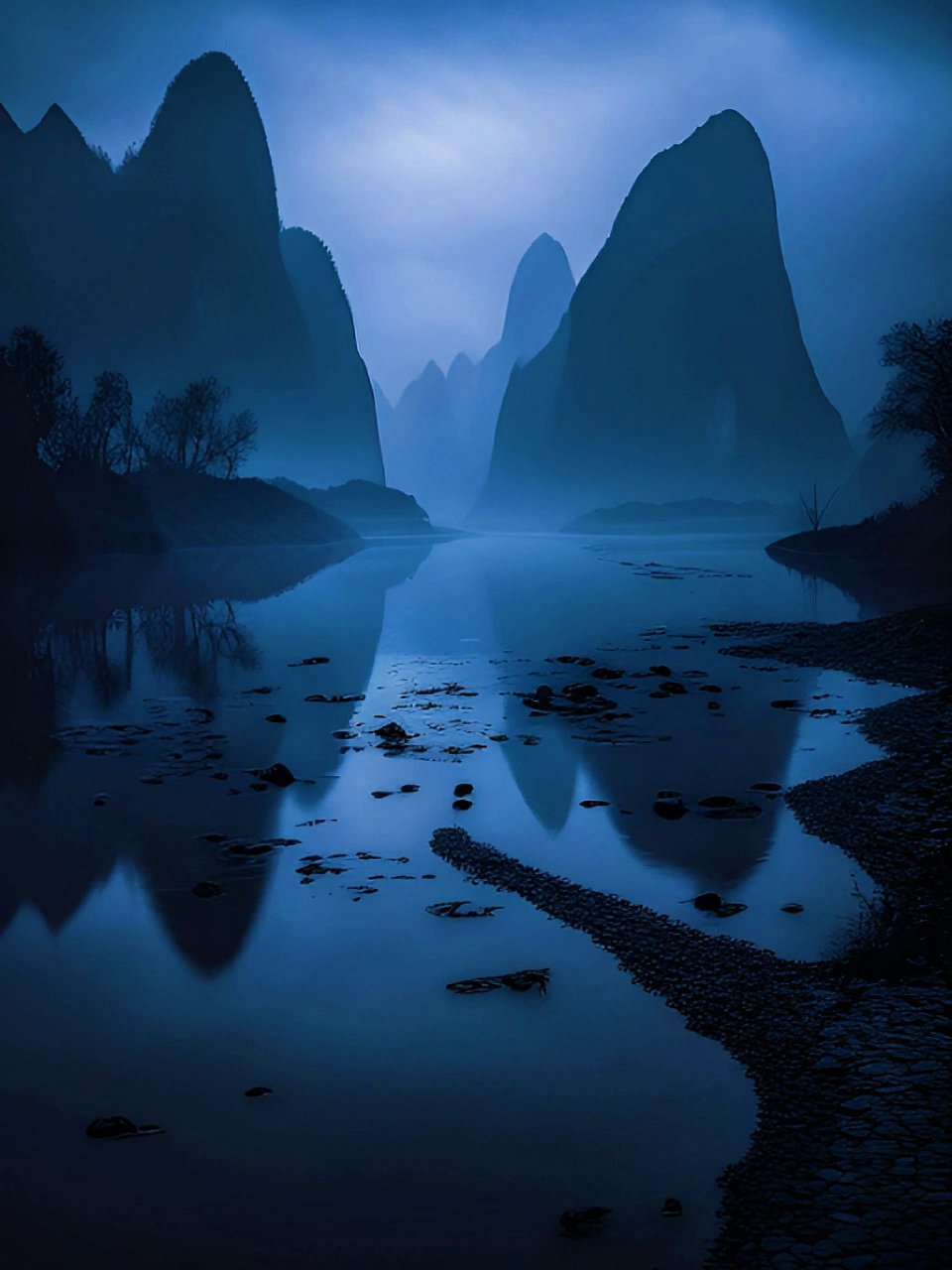 永恒的山水,悠久的禅意,让心灵沉淀.