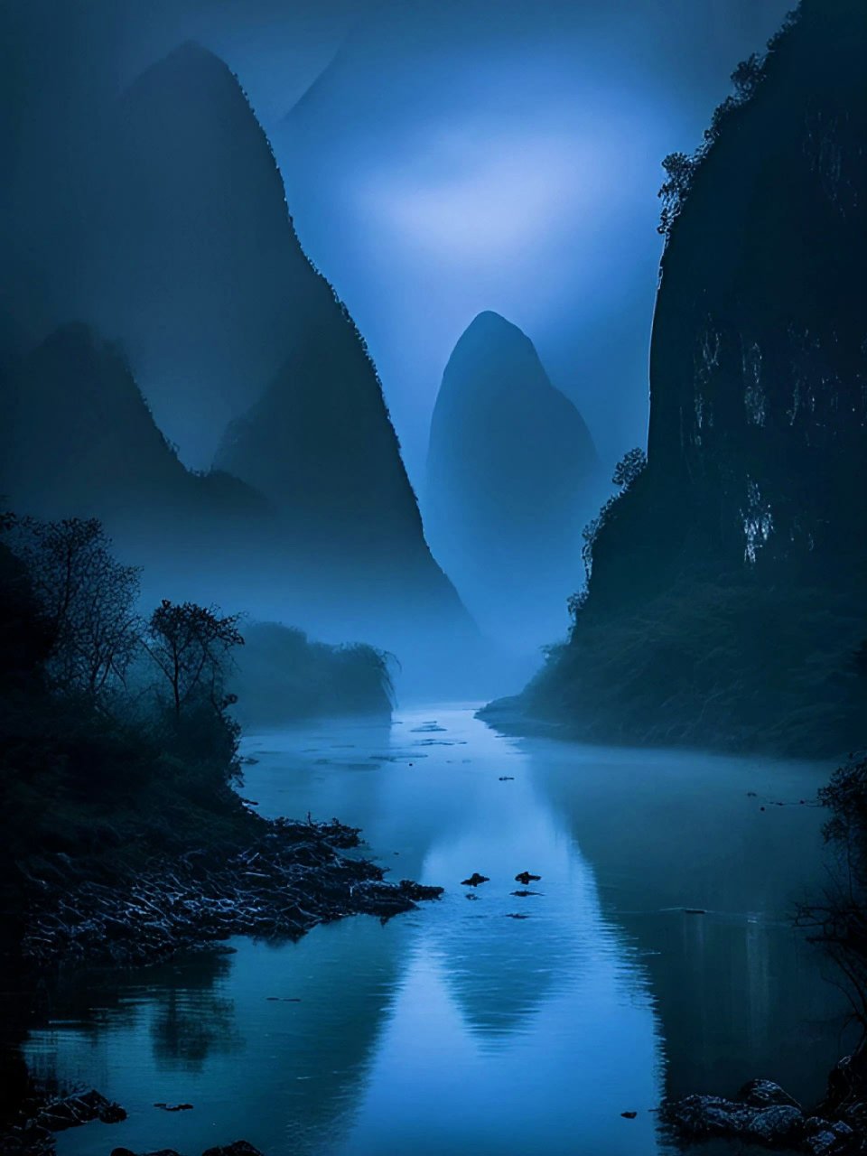 永恒的山水,悠久的禅意,让心灵沉淀.