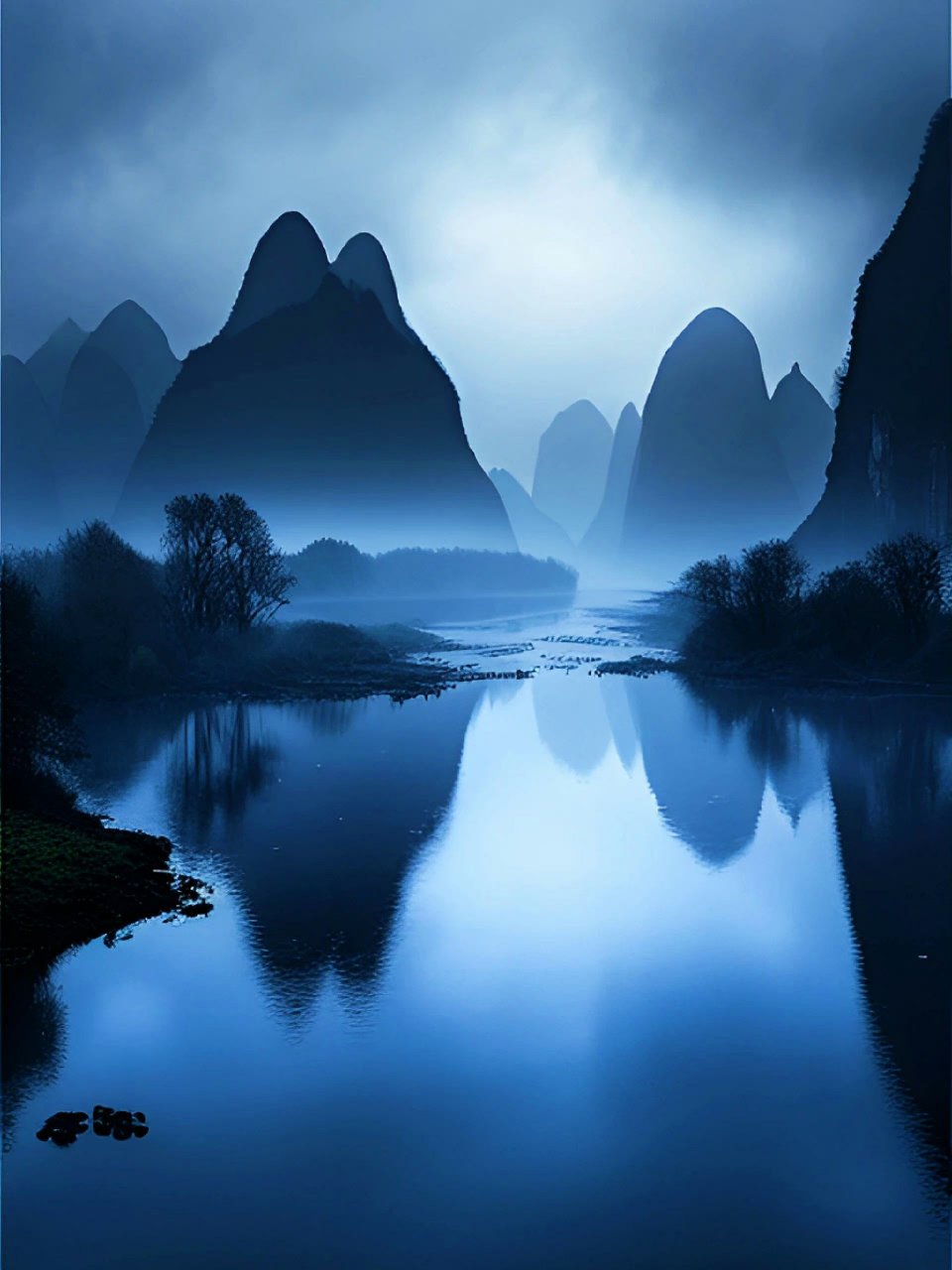 永恒的山水,悠久的禅意,让心灵沉淀.