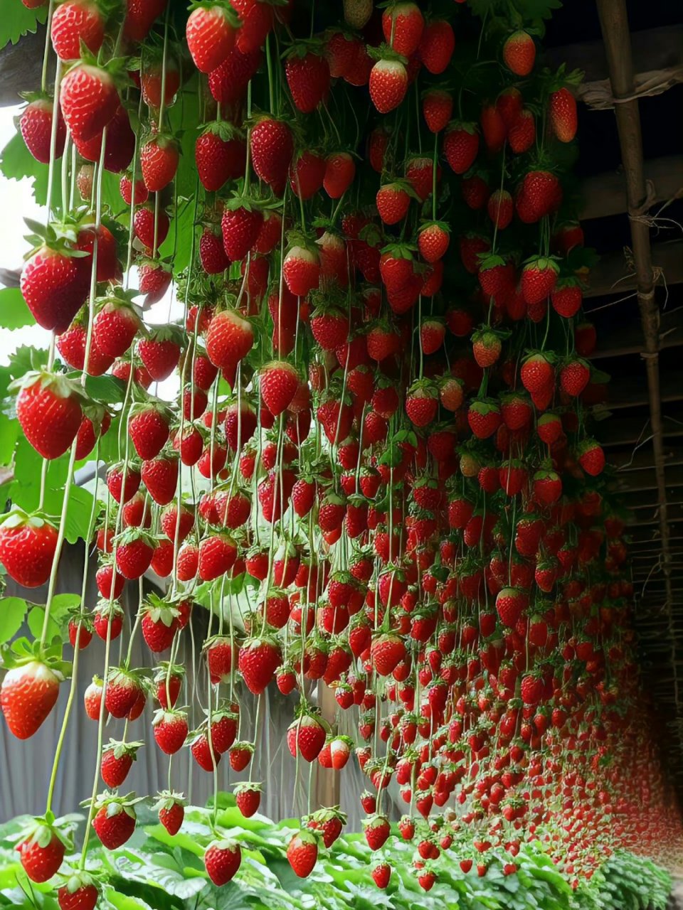 树上长草莓🍓,你信吗?